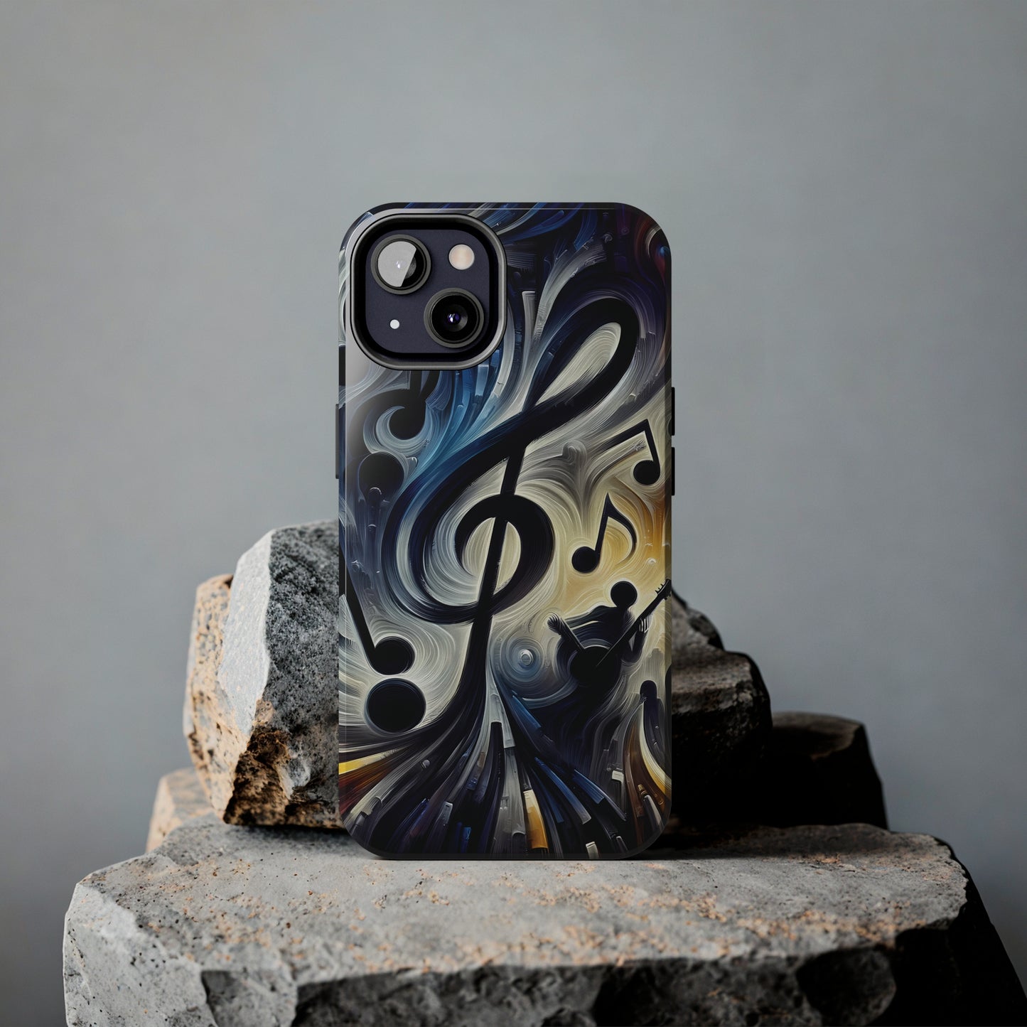 ToughDrop Apple iPhone Case Ft. Musical Abstraction
