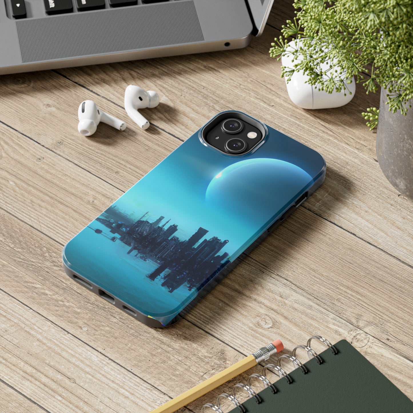 Tough Case-Mate iPhone Case Ft. Alien City