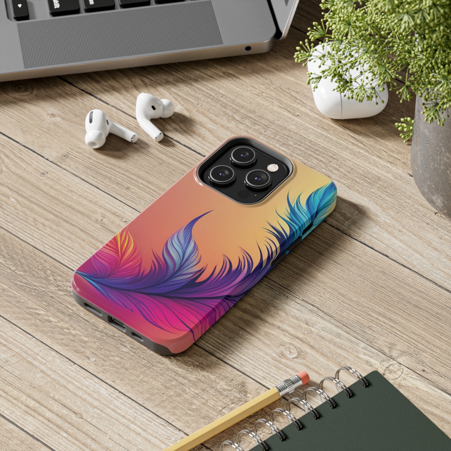 Strong Apple iPhone Case Ft. Hidden Feather