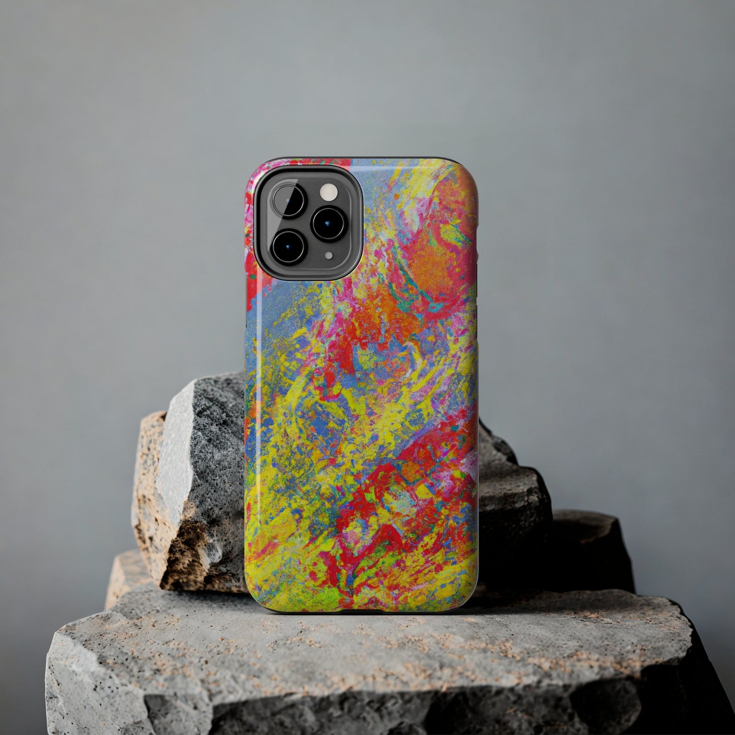 Tough Apple iPhone Cases Ft. Abstract Strawberry Banana