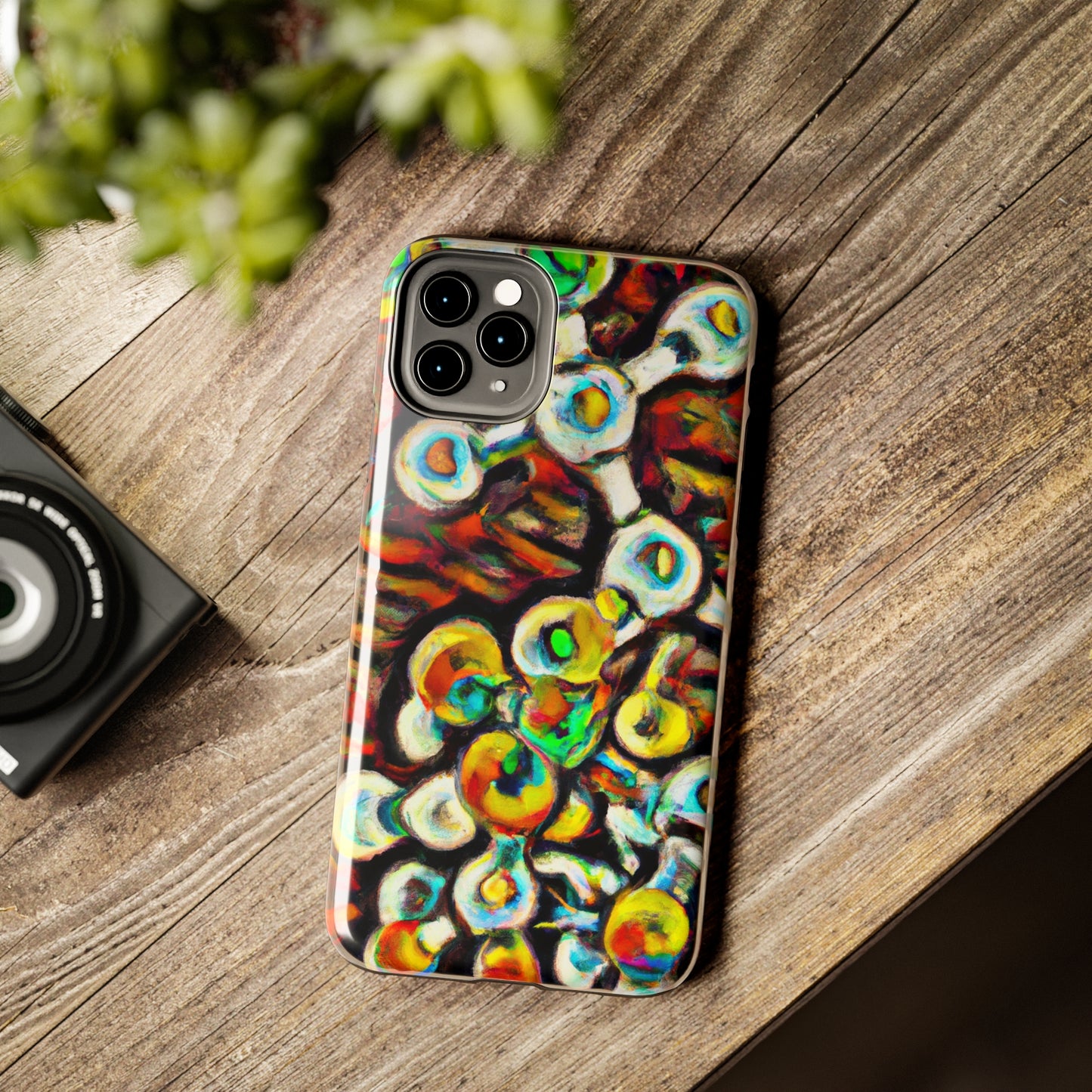 Apple iPhone Case Ft. Abstract Molecule