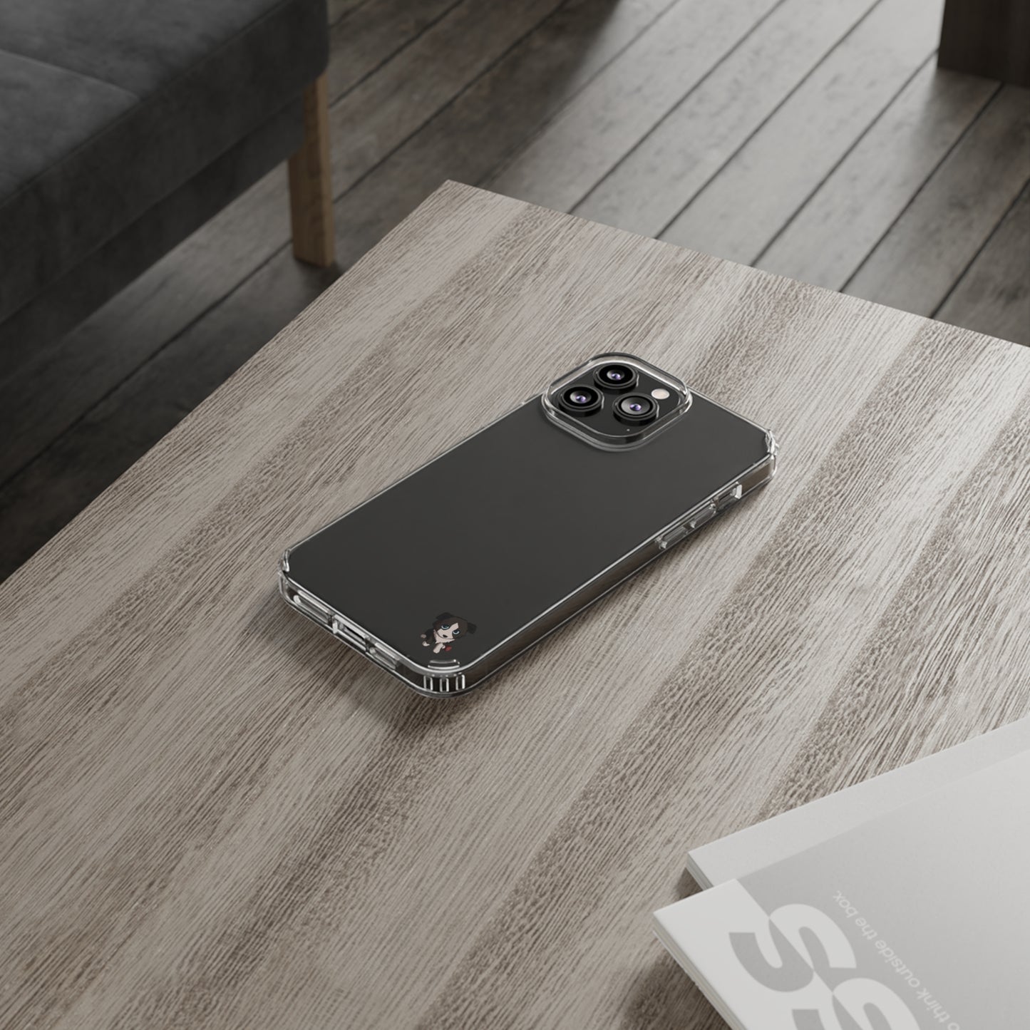 Clear iPhone and Android Cases Ft. Cute Puppy