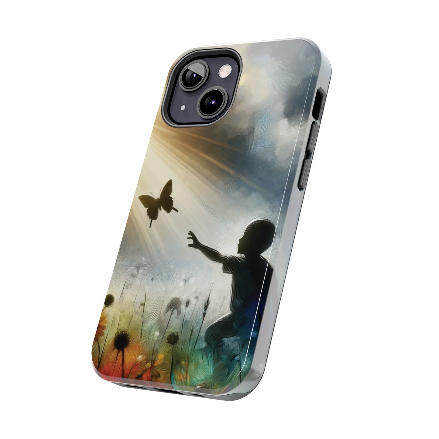 ToughDrop Apple iPhone Case Ft. Butterfly Shadow