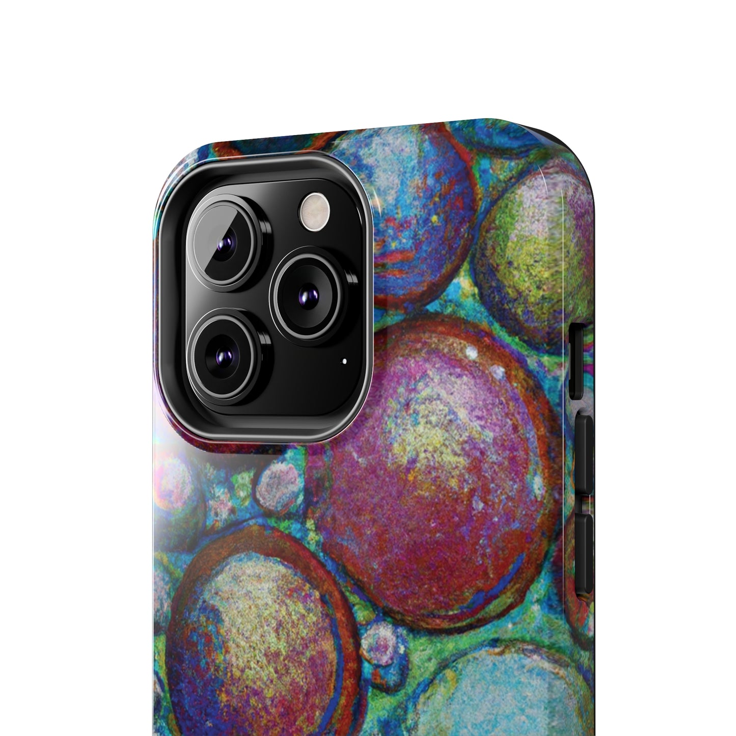 Tough Apple iPhone Cases Ft. Big Acrylic Bubbles