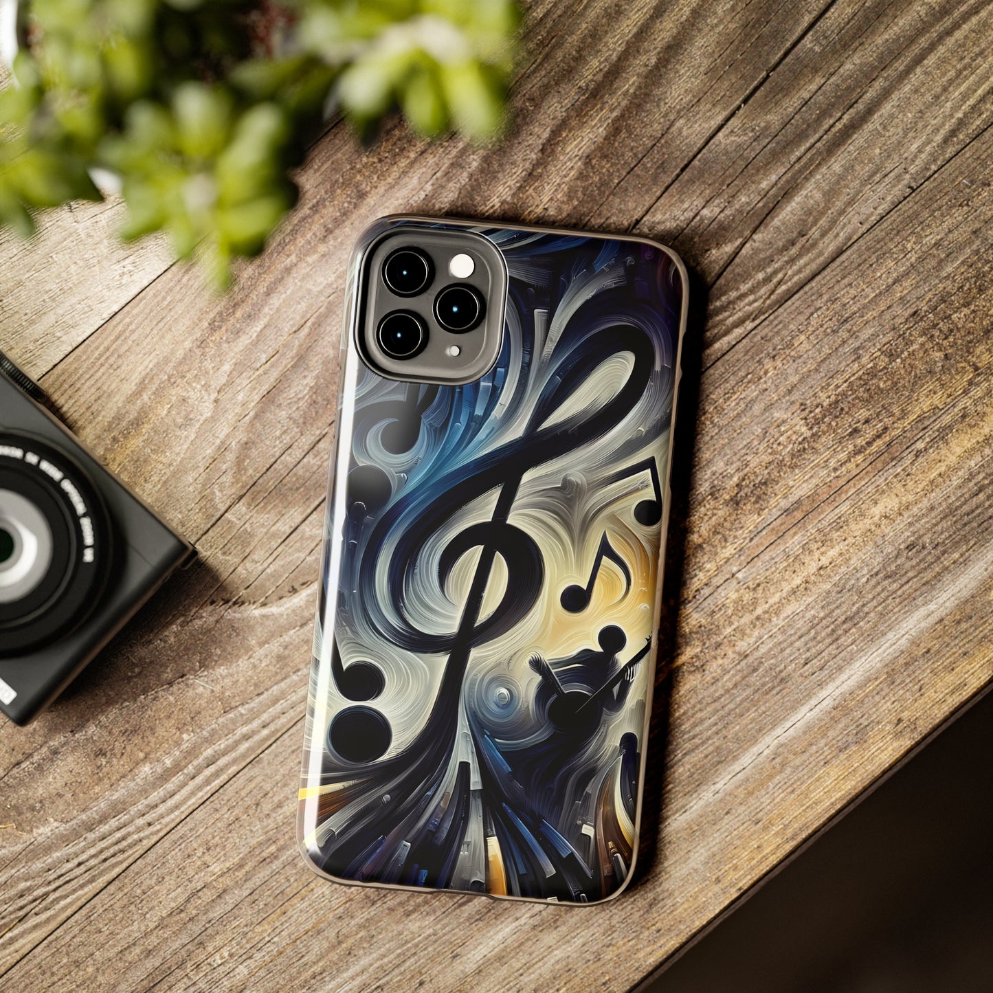 ToughDrop Apple iPhone Case Ft. Musical Abstraction