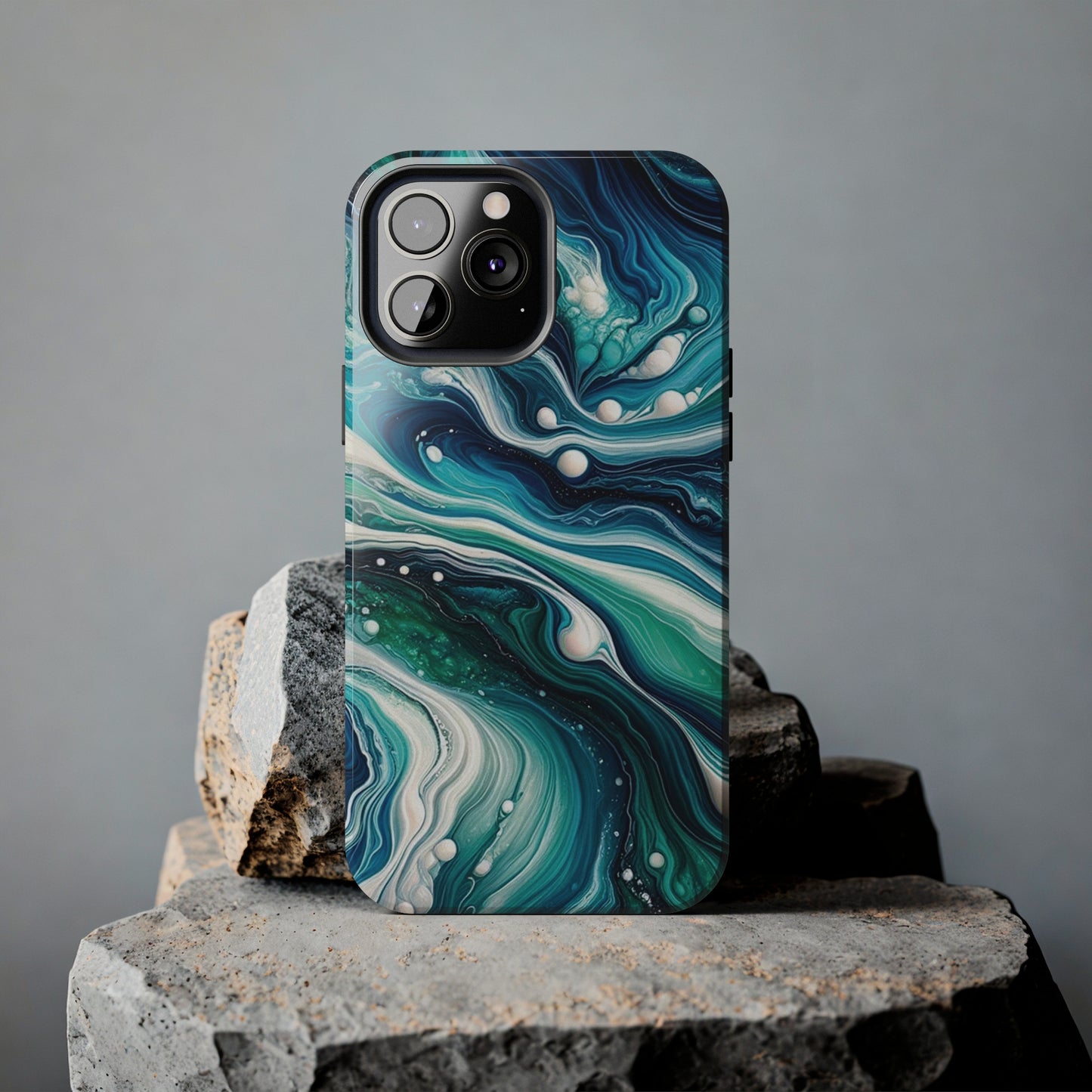 ToughDrop Apple iPhone Case Ft. Liquid Blue