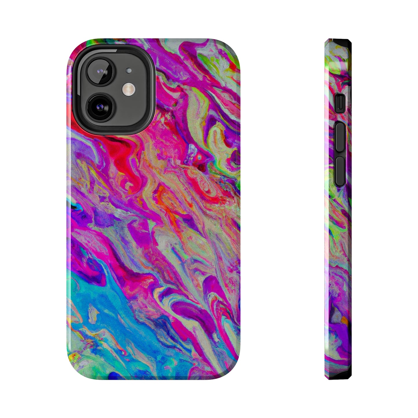 Tough Case-Mate iPhone Case Ft. Rainbow Waves