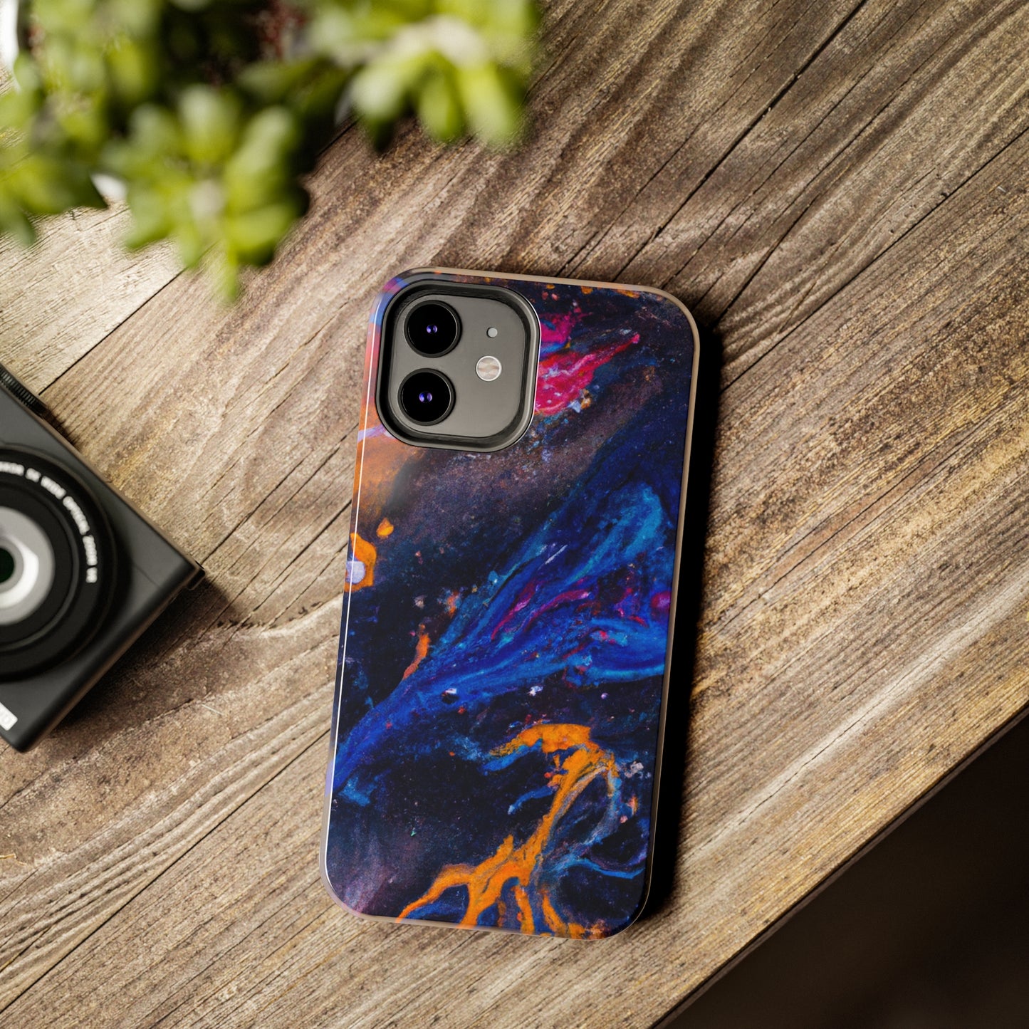Tough Apple iPhone Cases Ft. Space Clouds
