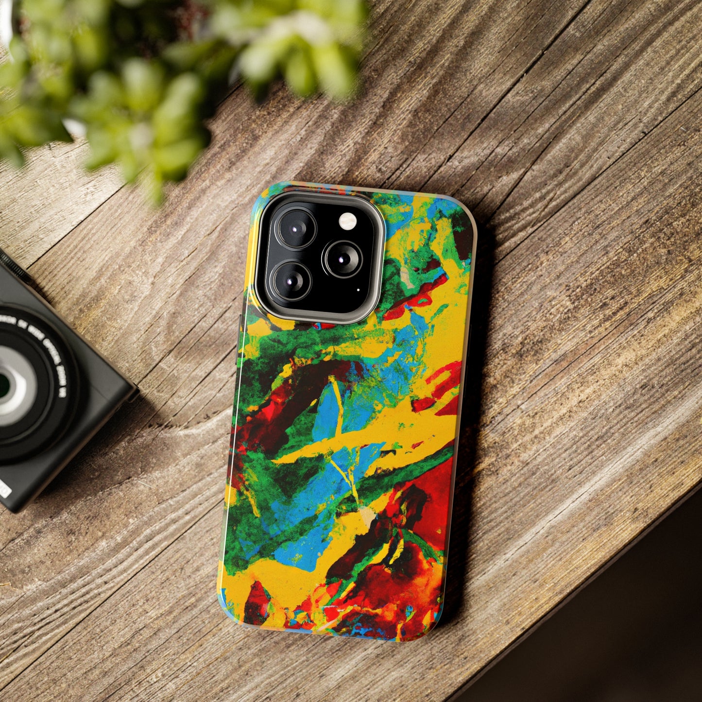 Apple iPhone Case Ft. Abstract Tropical