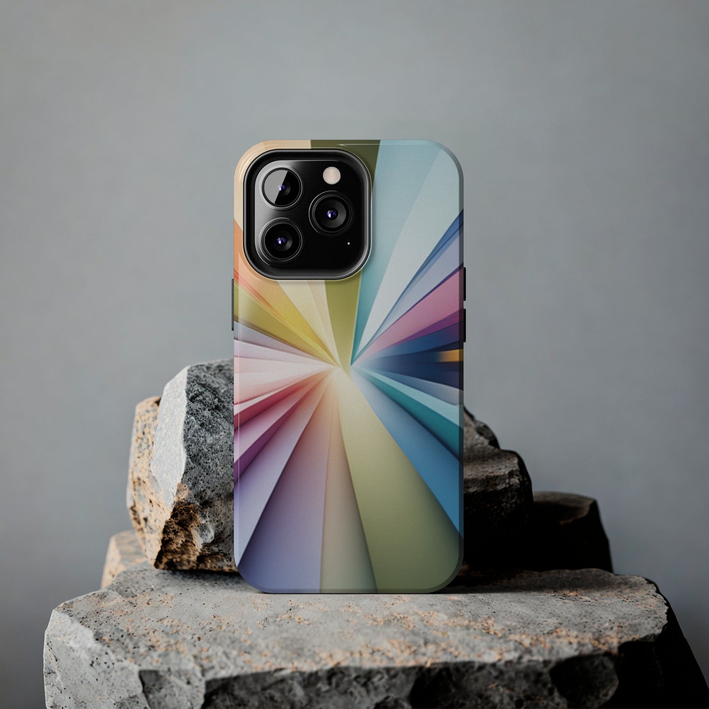 Tough Apple iPhone Case Ft. Abstract Inner Diamond