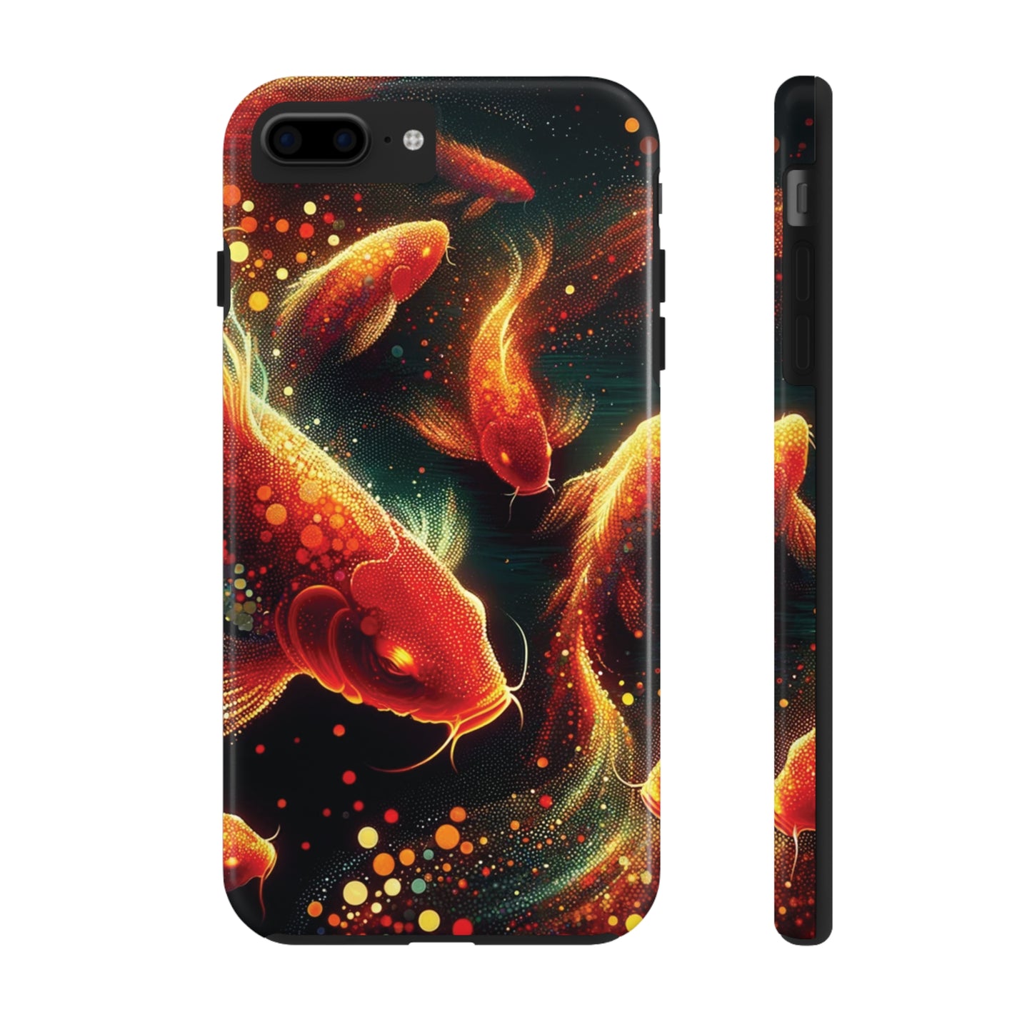 ToughDrop Apple iPhone Case Ft. Spotted Koi