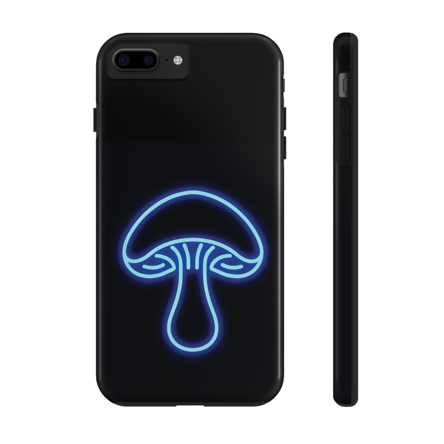 ToughDrop Apple iPhone Case Ft. Neon Blue Shroom