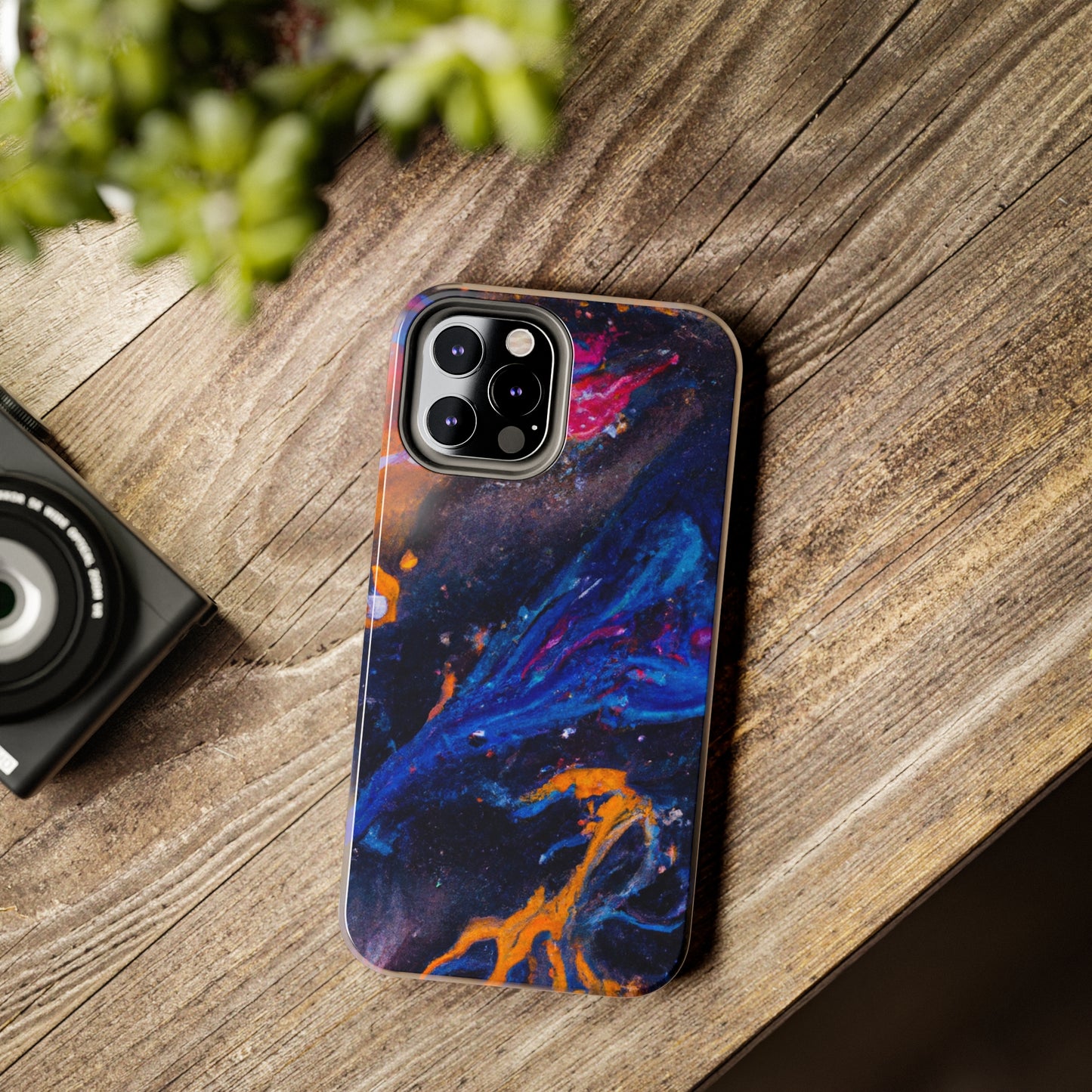 Tough Apple iPhone Cases Ft. Space Clouds