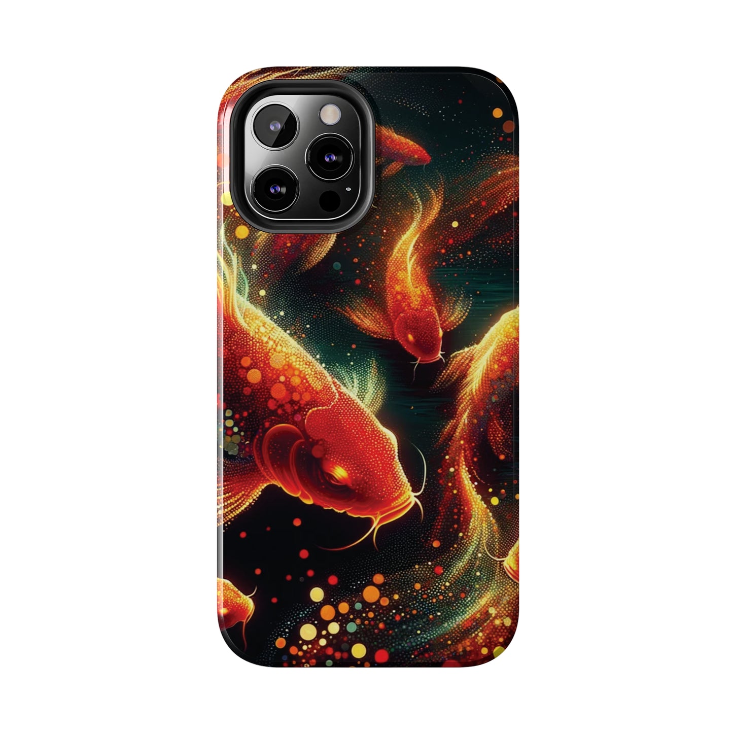 ToughDrop Apple iPhone Case Ft. Spotted Koi
