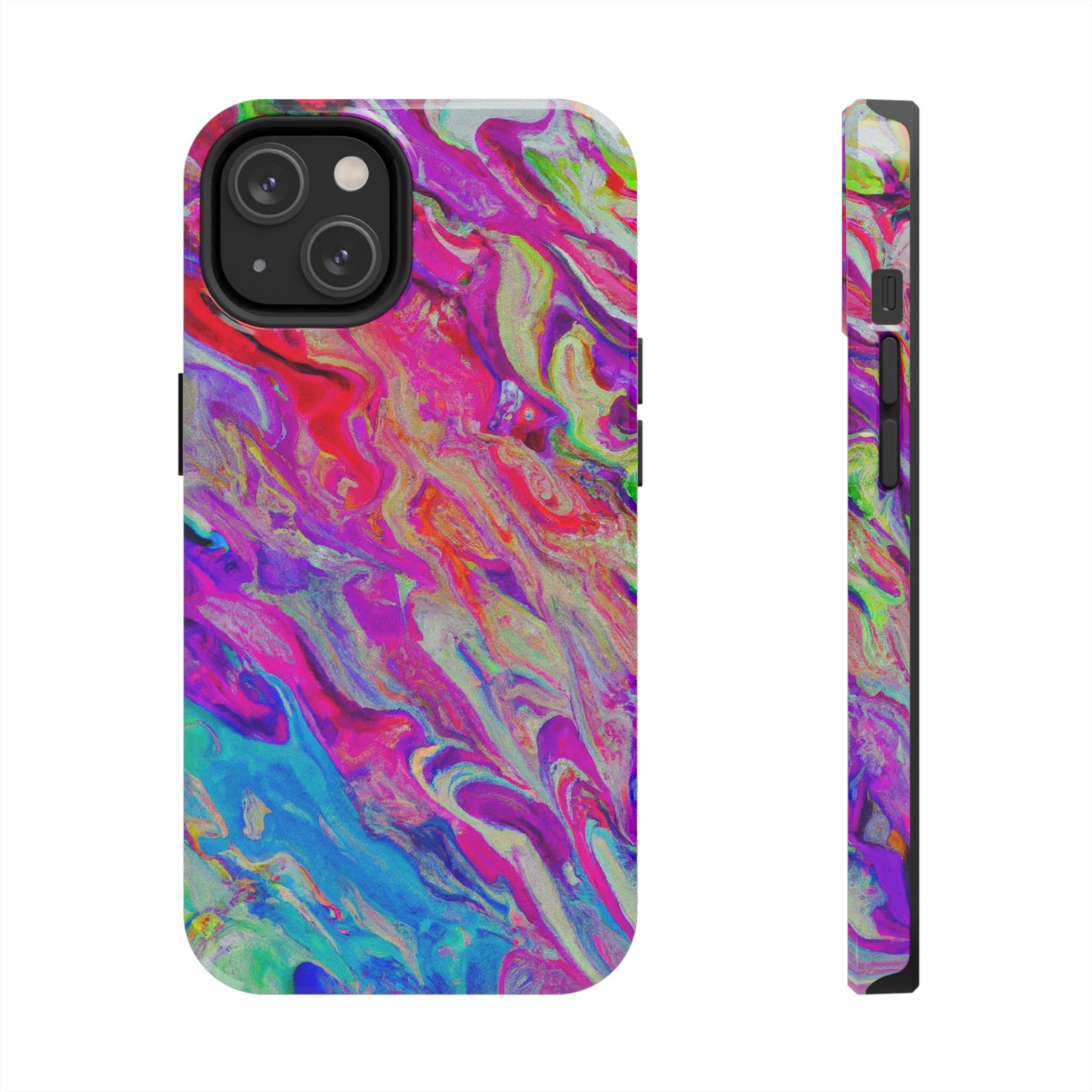 Tough Case-Mate iPhone Case Ft. Rainbow Waves