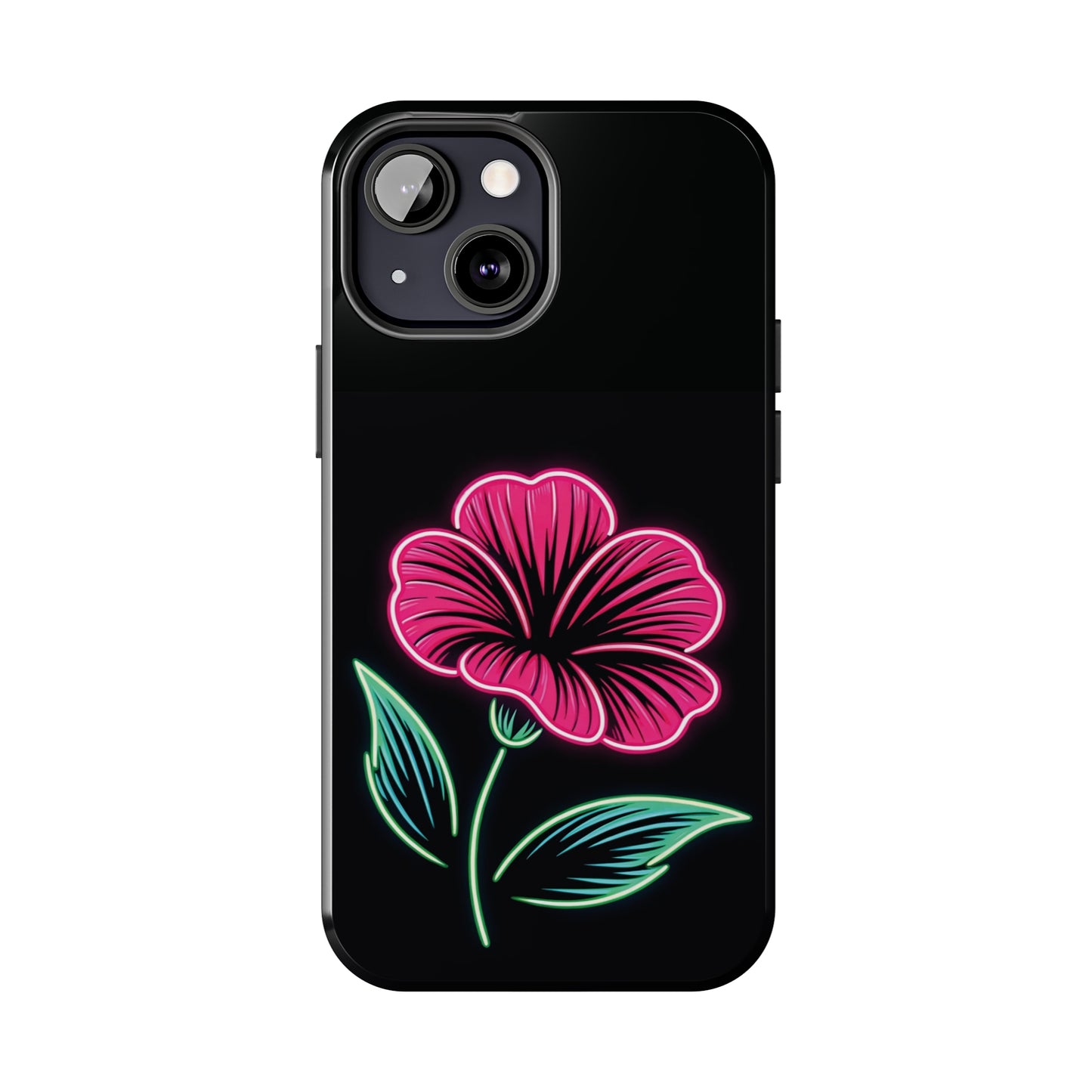 ToughDrop Apple iPhone Case Ft. Neon Bloom