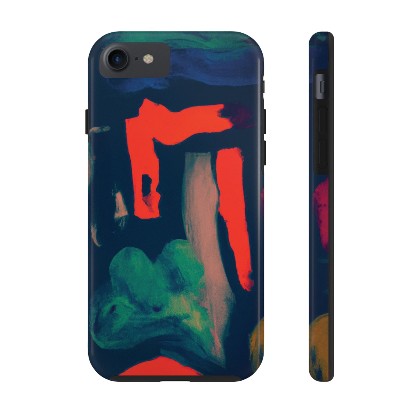 Strong Apple iPhone Case Ft. Abstract Clover