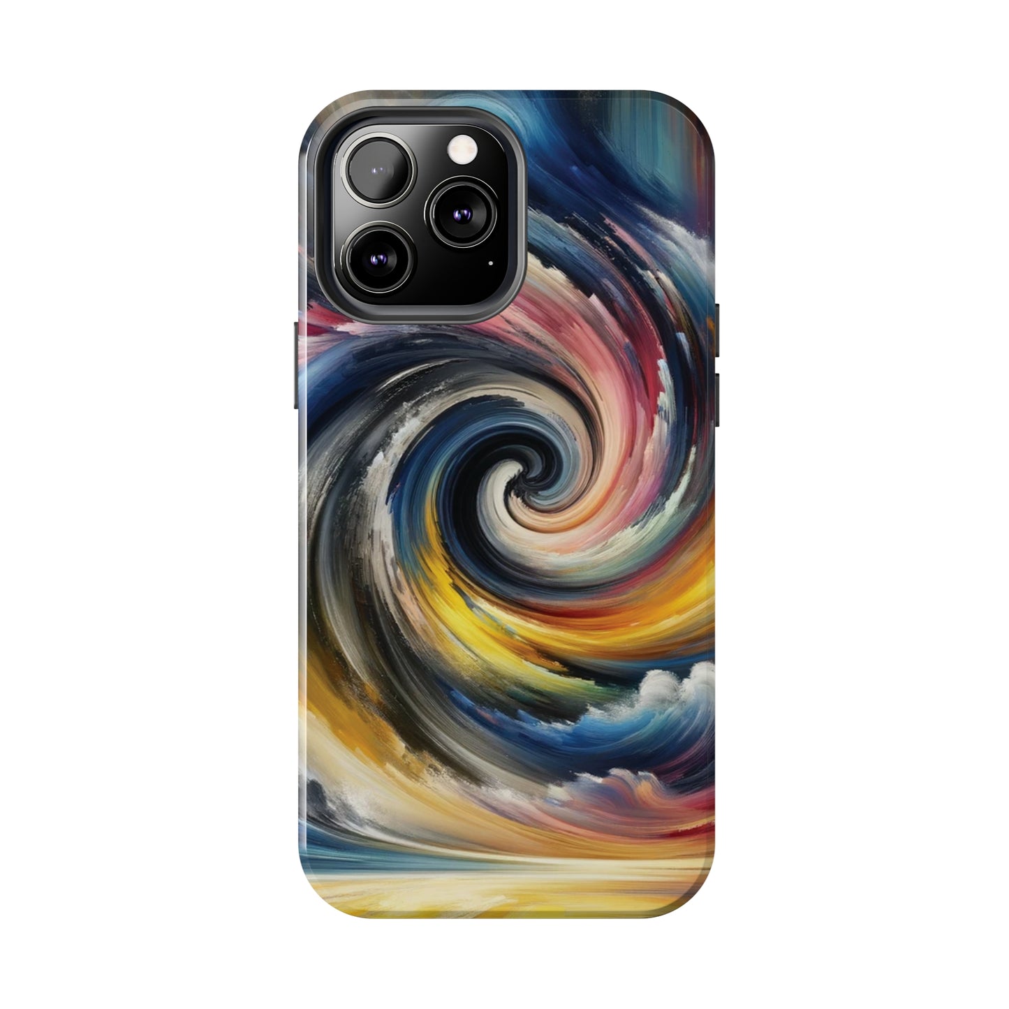 ToughDrop Apple iPhone Case Ft. Swirled Brush