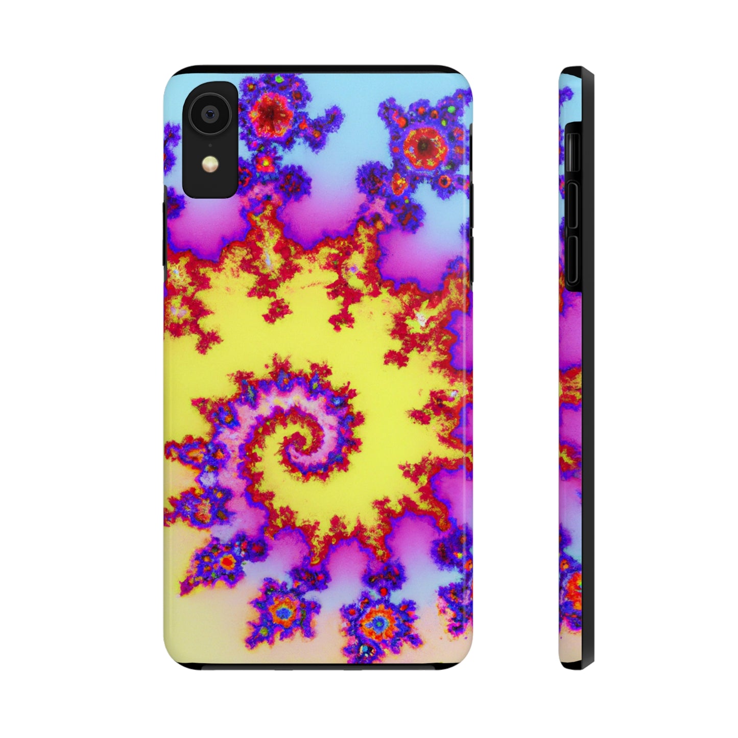Tough Case-Mate iPhone Case Ft. Tie Dye Fractal