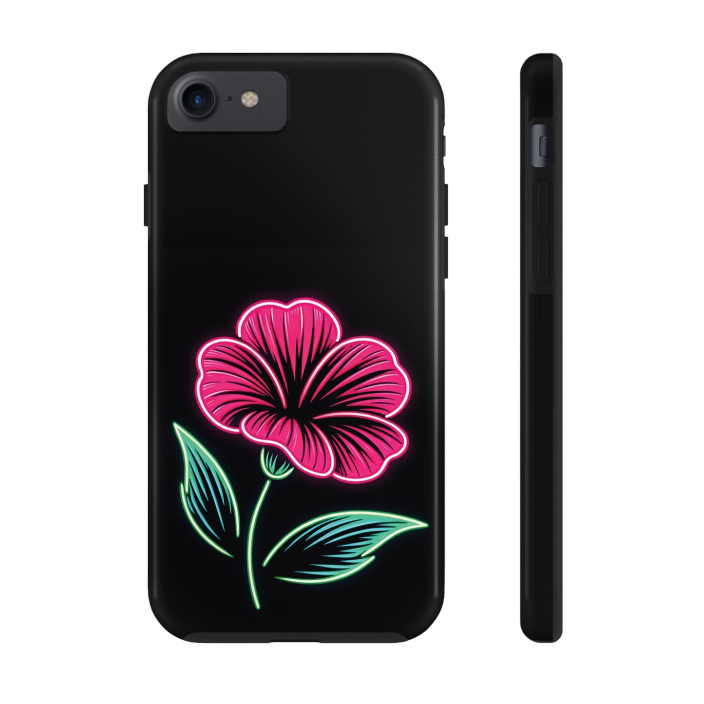 ToughDrop Apple iPhone Case Ft. Neon Bloom