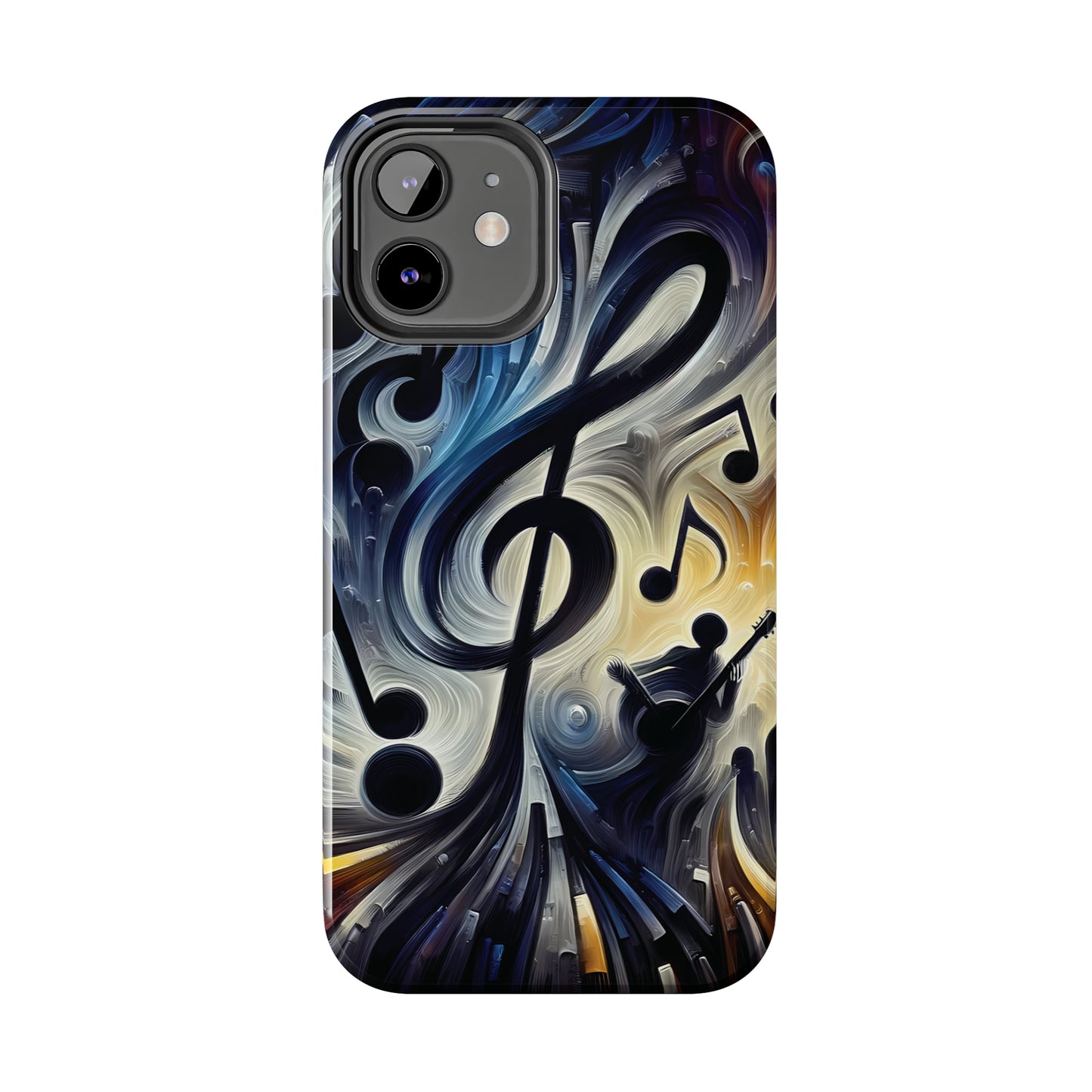 ToughDrop Apple iPhone Case Ft. Musical Abstraction