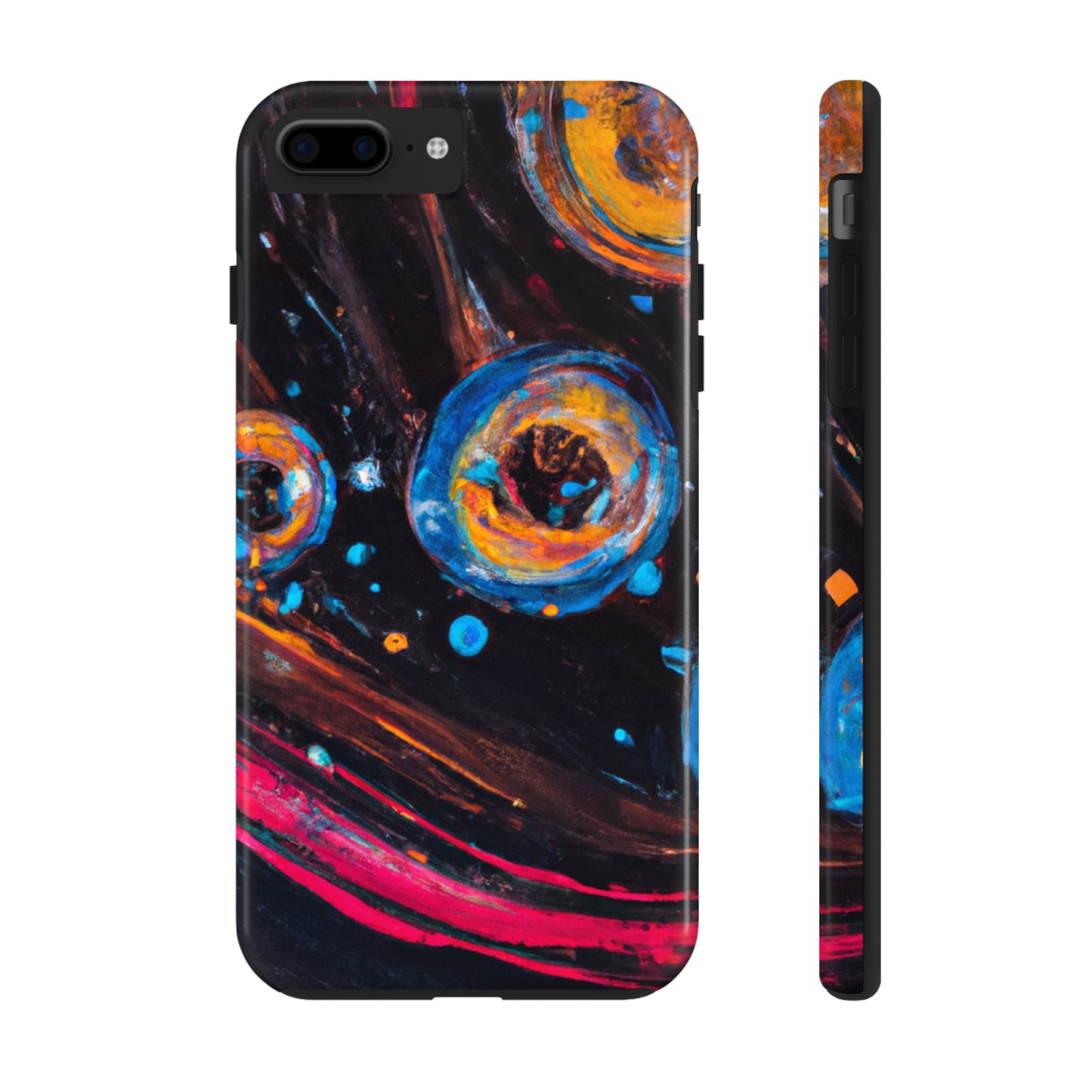 Tough Apple iPhone Cases Ft. Bubble Galaxy