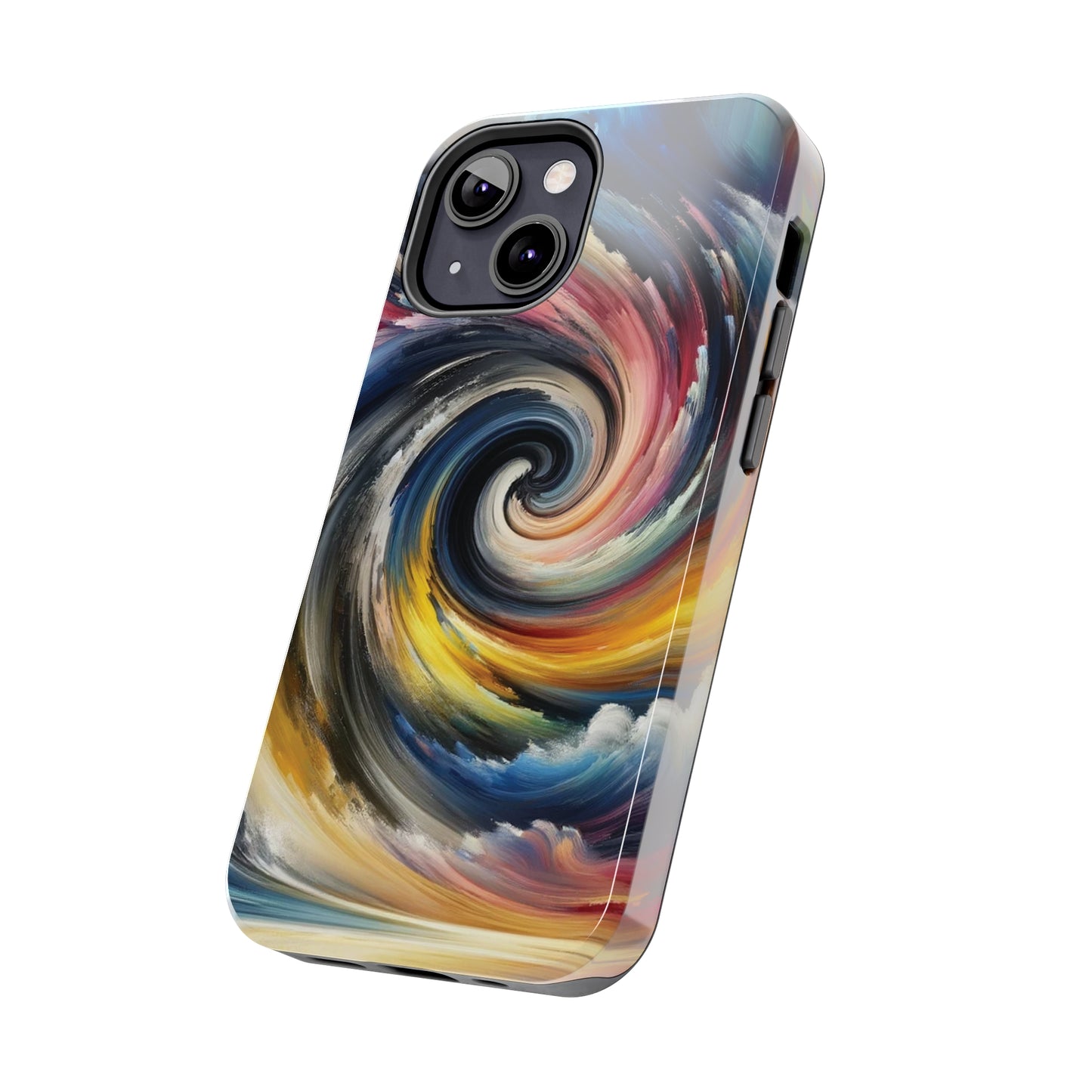 ToughDrop Apple iPhone Case Ft. Swirled Brush