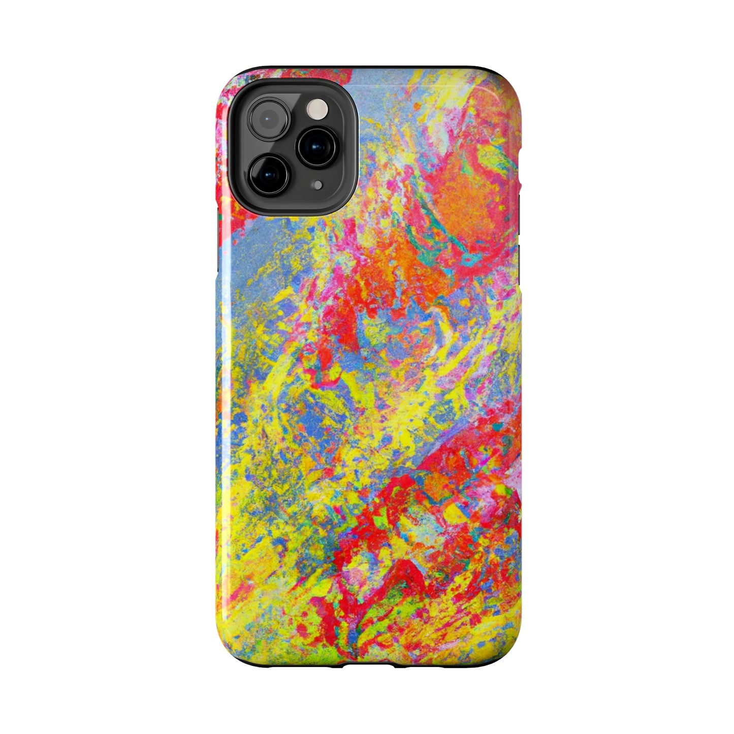Tough Apple iPhone Cases Ft. Abstract Strawberry Banana
