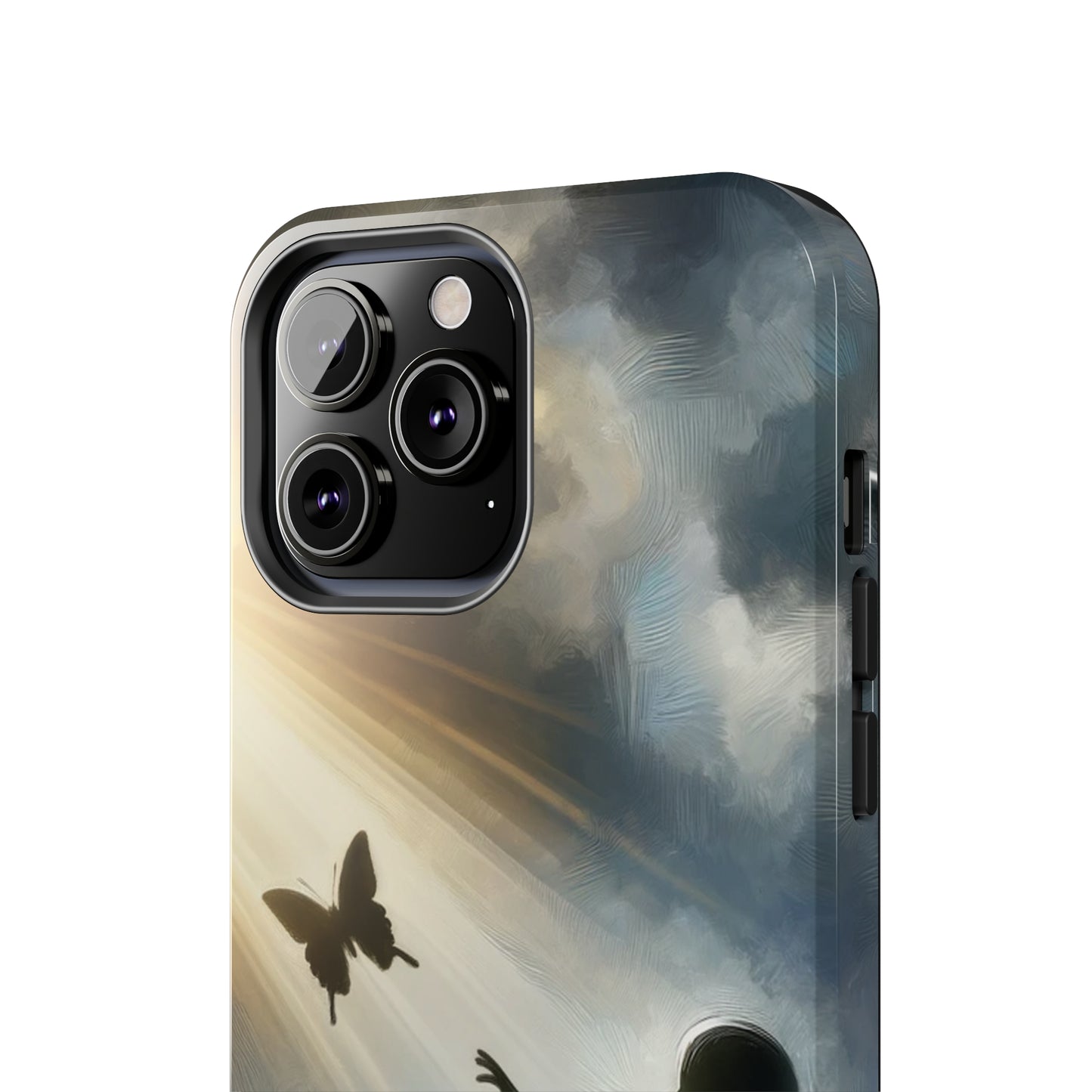 ToughDrop Apple iPhone Case Ft. Butterfly Shadow