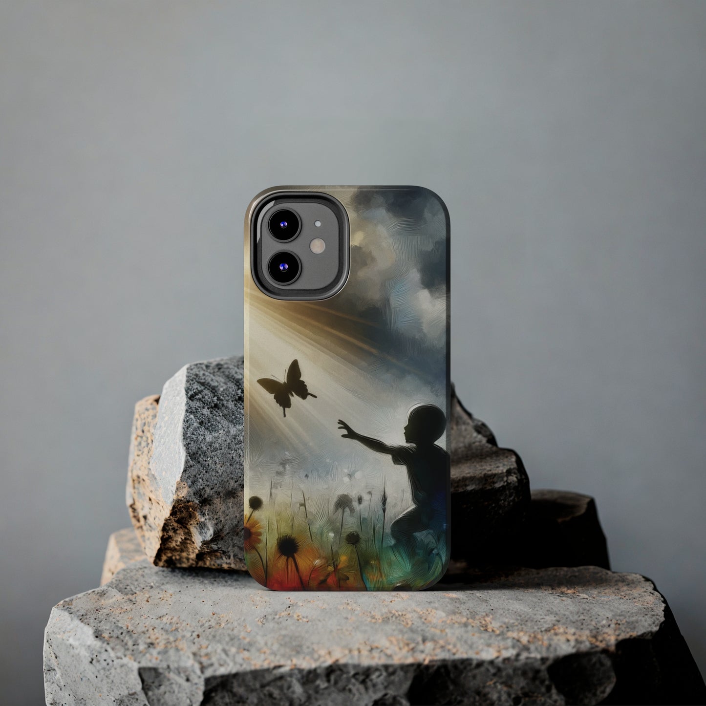 ToughDrop Apple iPhone Case Ft. Butterfly Shadow