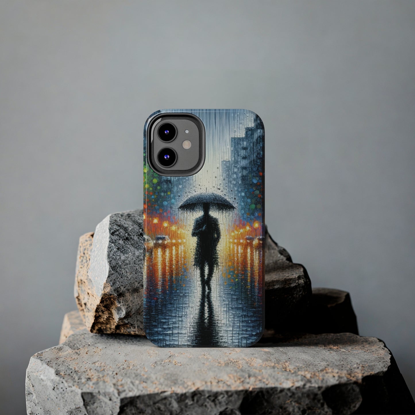 ToughDrop Apple iPhone Case Ft. Rain Walk