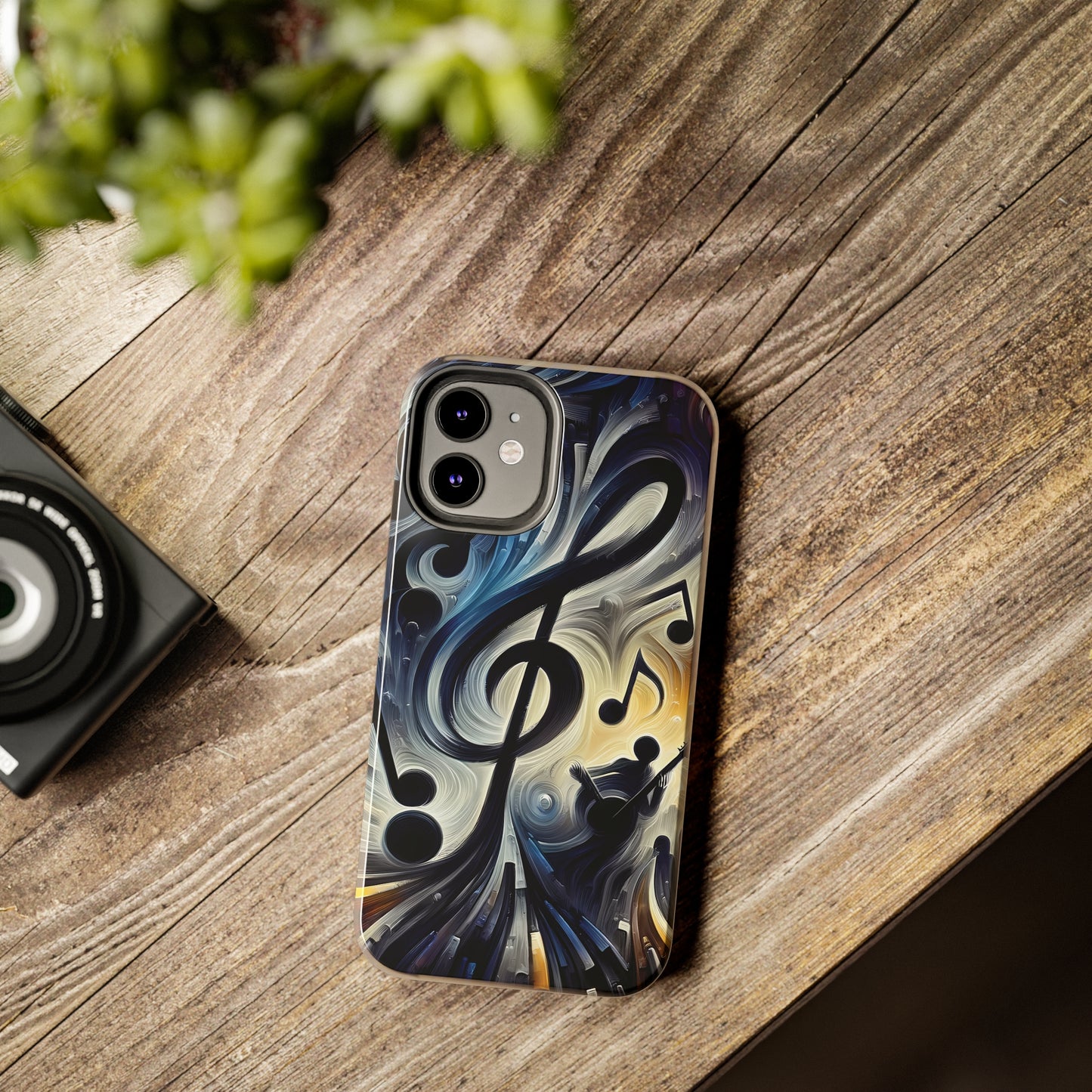 ToughDrop Apple iPhone Case Ft. Musical Abstraction