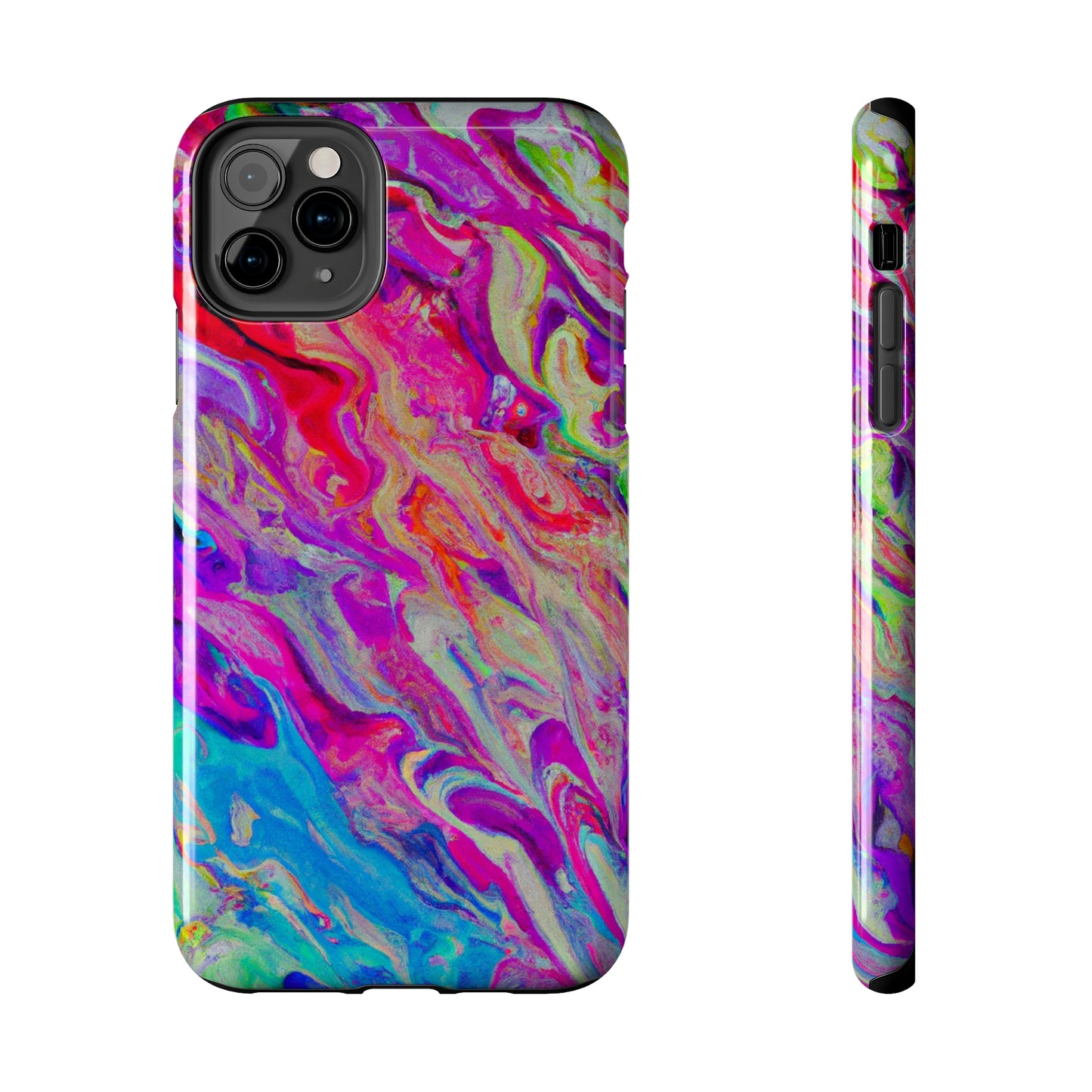 Tough Case-Mate iPhone Case Ft. Rainbow Waves