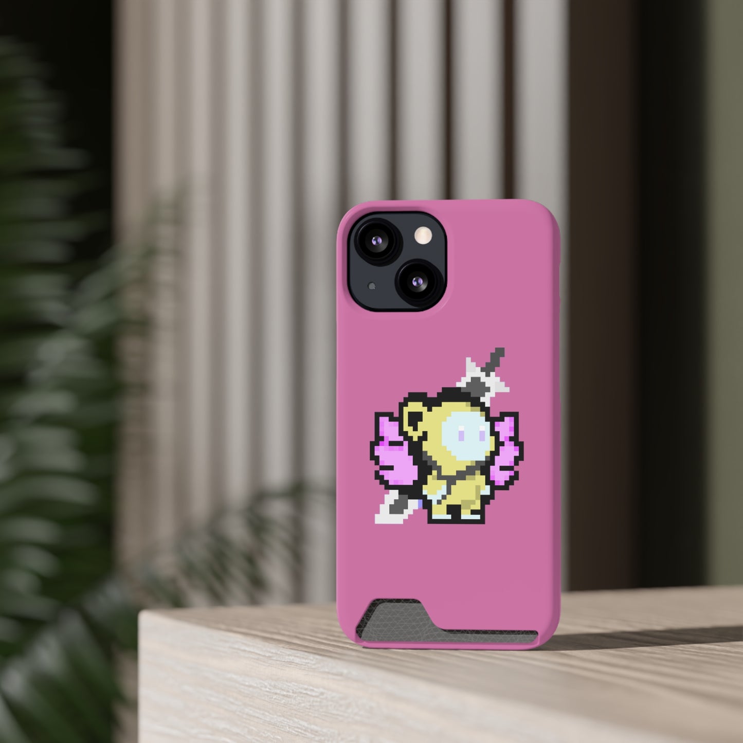iPhone 13 and Samsung S21, S22 Cases with Card Holder Ft. MONKEE MONKEE #2108