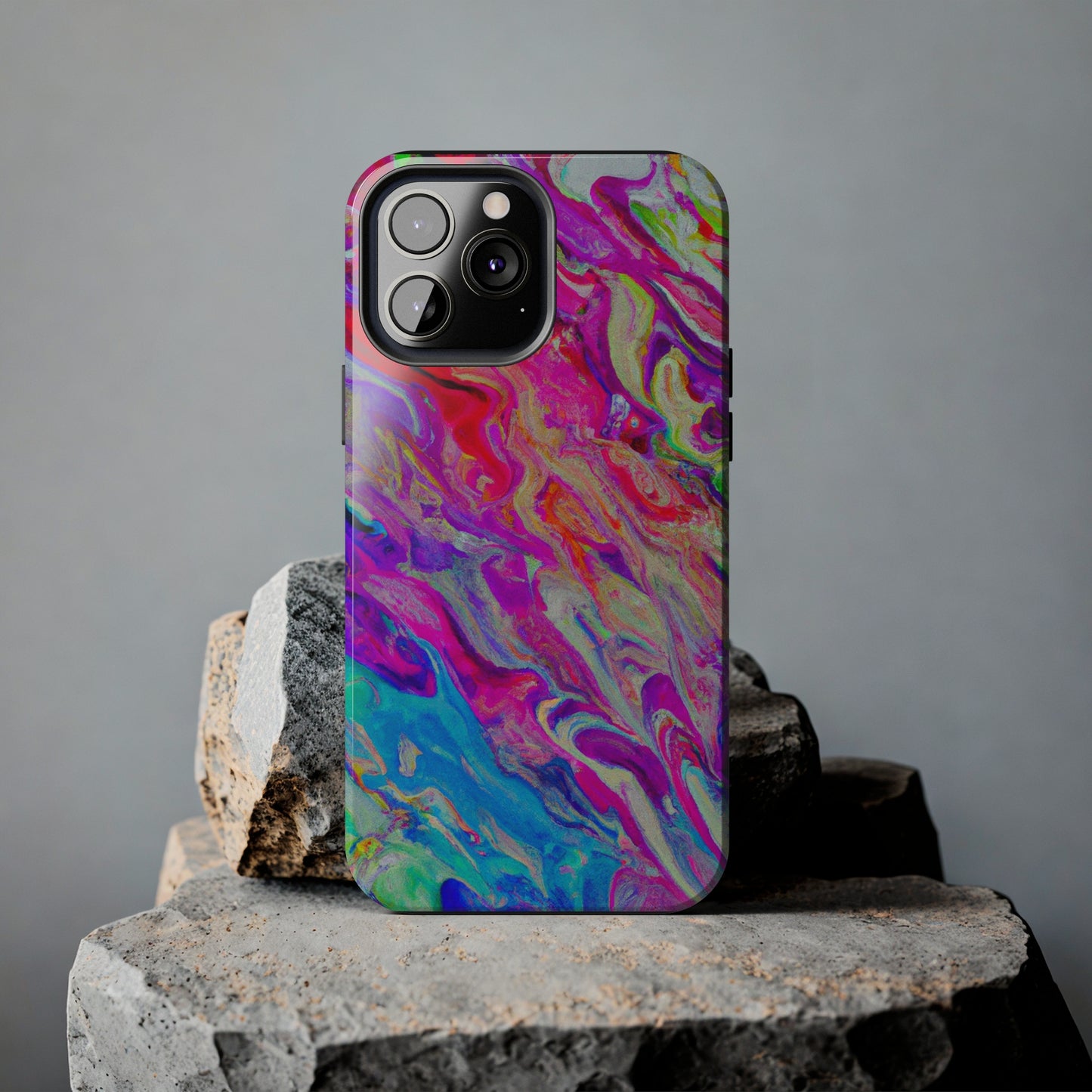 Tough Case-Mate iPhone Case Ft. Rainbow Waves