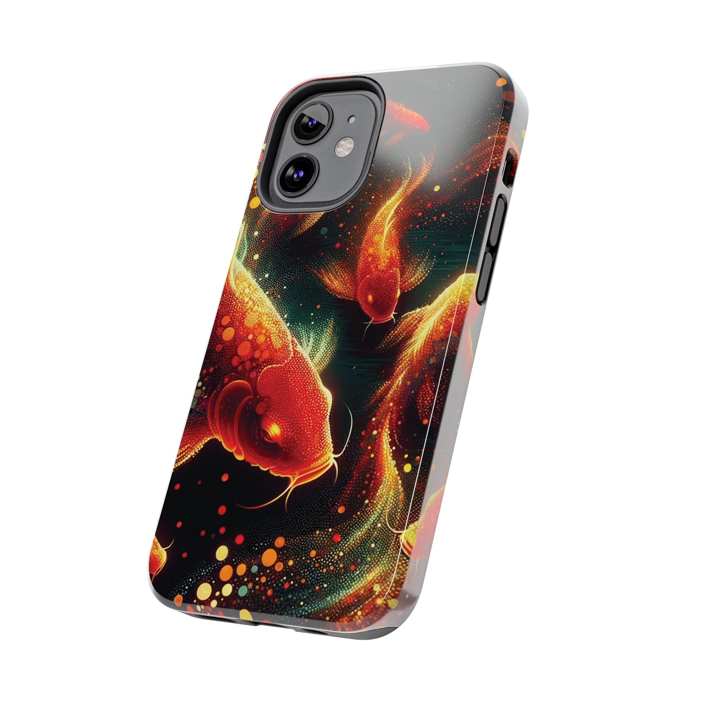 ToughDrop Apple iPhone Case Ft. Spotted Koi