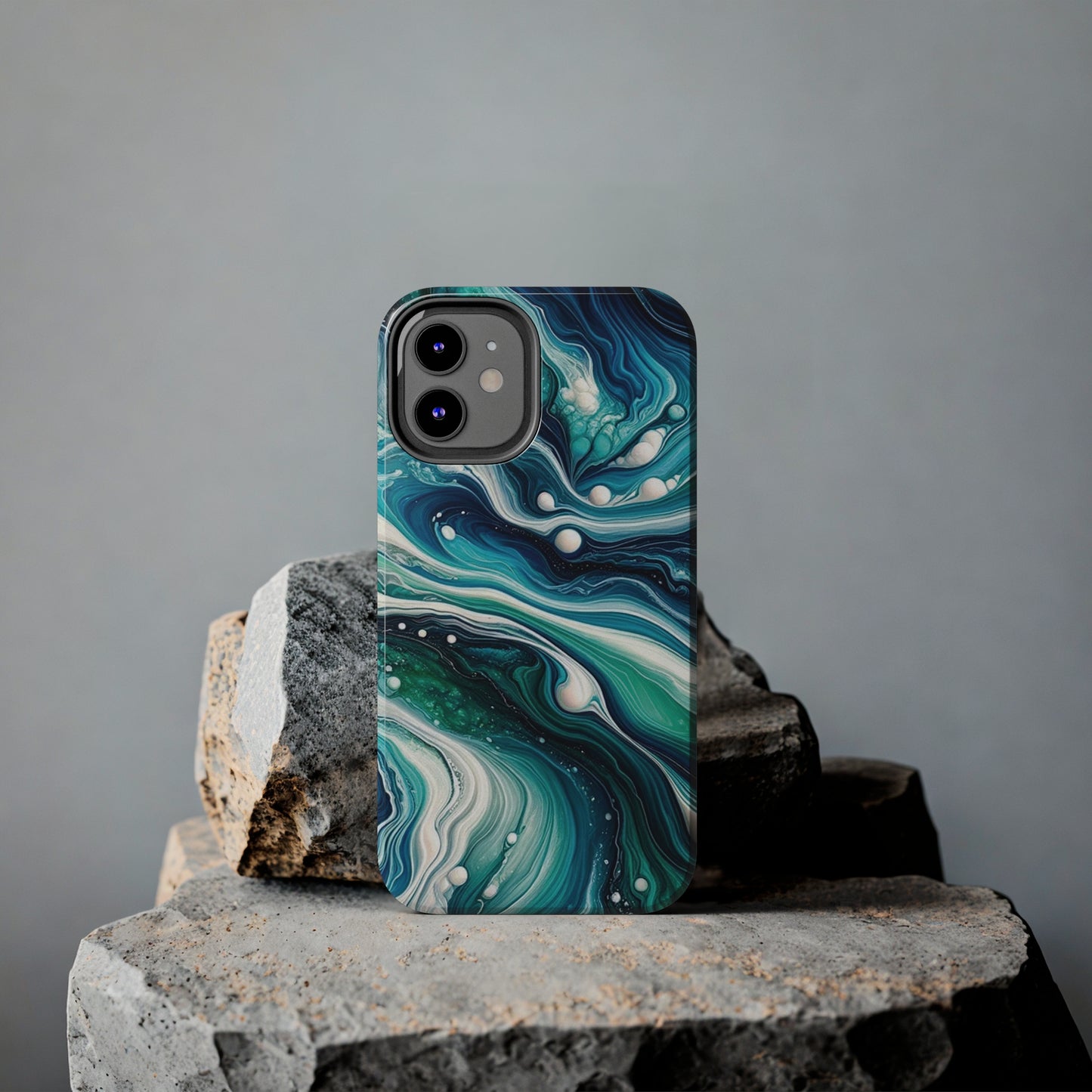 ToughDrop Apple iPhone Case Ft. Liquid Blue