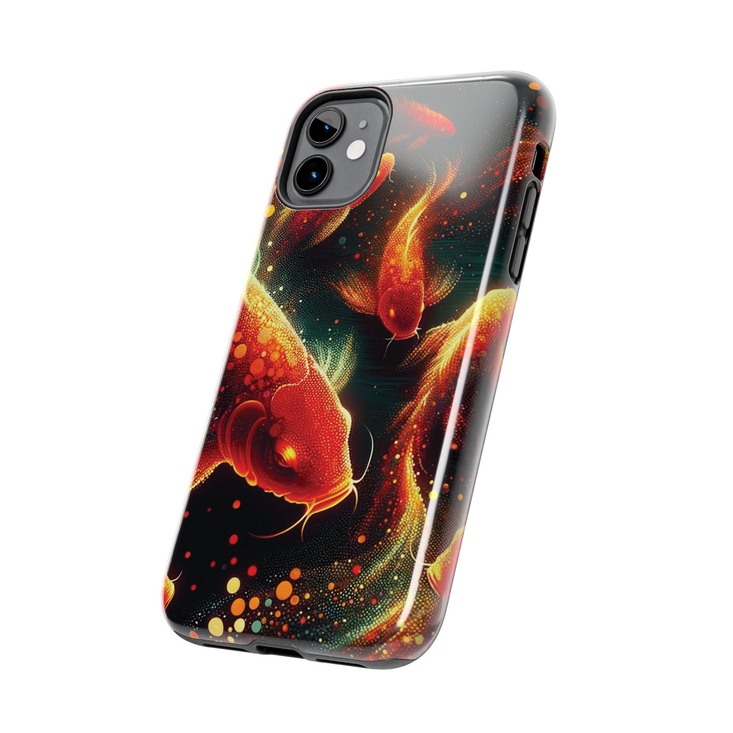 ToughDrop Apple iPhone Case Ft. Spotted Koi