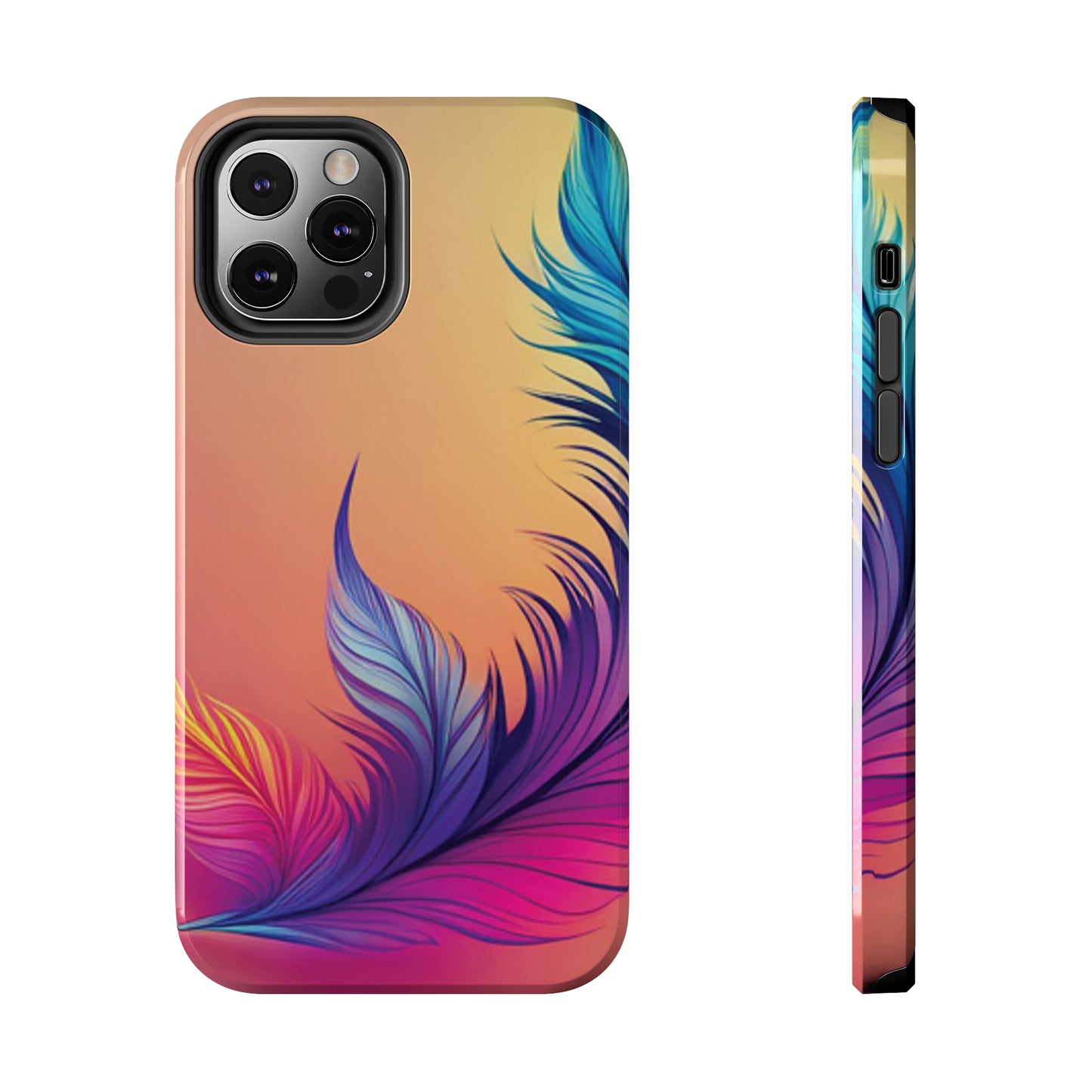 Strong Apple iPhone Case Ft. Hidden Feather