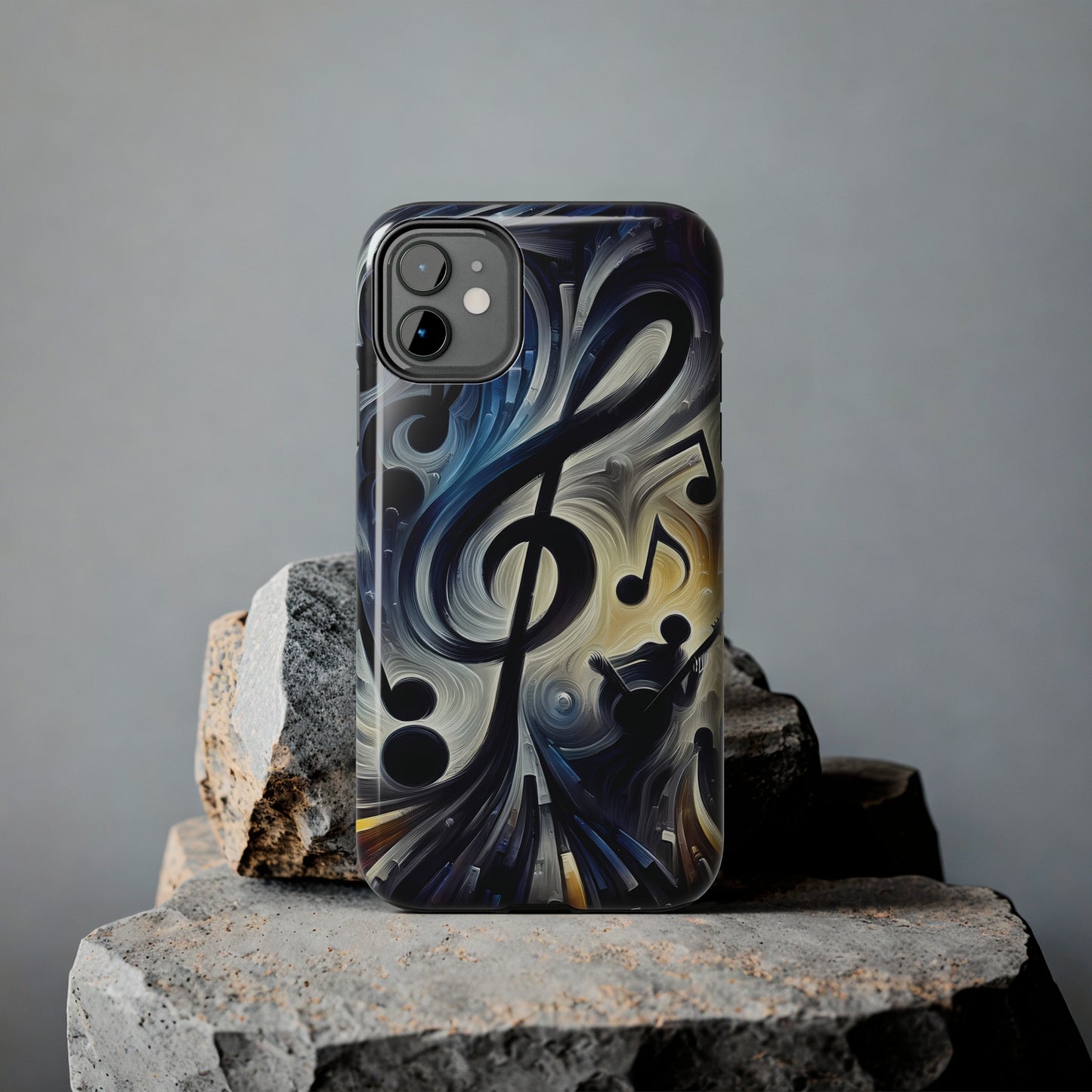 ToughDrop Apple iPhone Case Ft. Musical Abstraction