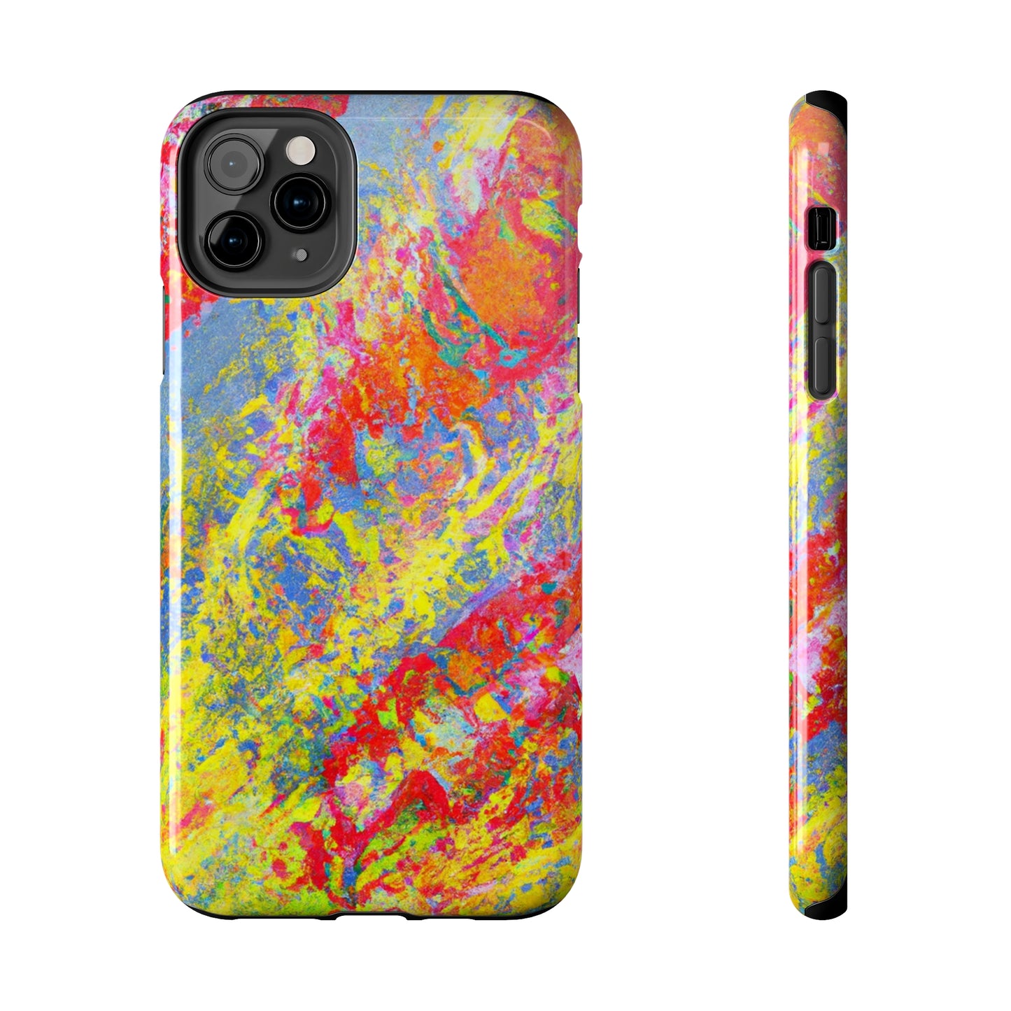 Tough Apple iPhone Cases Ft. Abstract Strawberry Banana