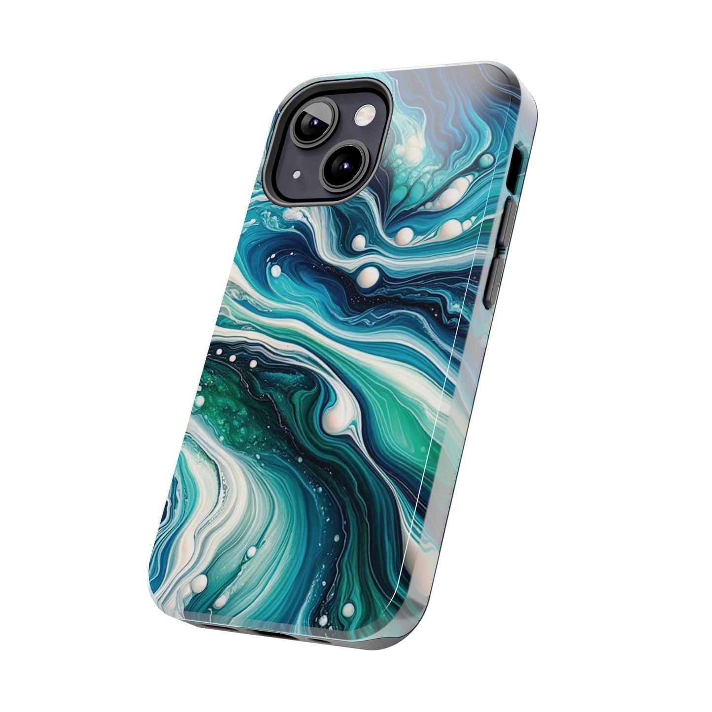 ToughDrop Apple iPhone Case Ft. Liquid Blue