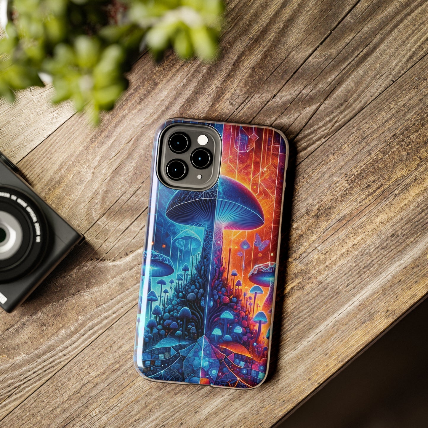 ToughDrop Apple iPhone Case Ft. Mushroom Mountain