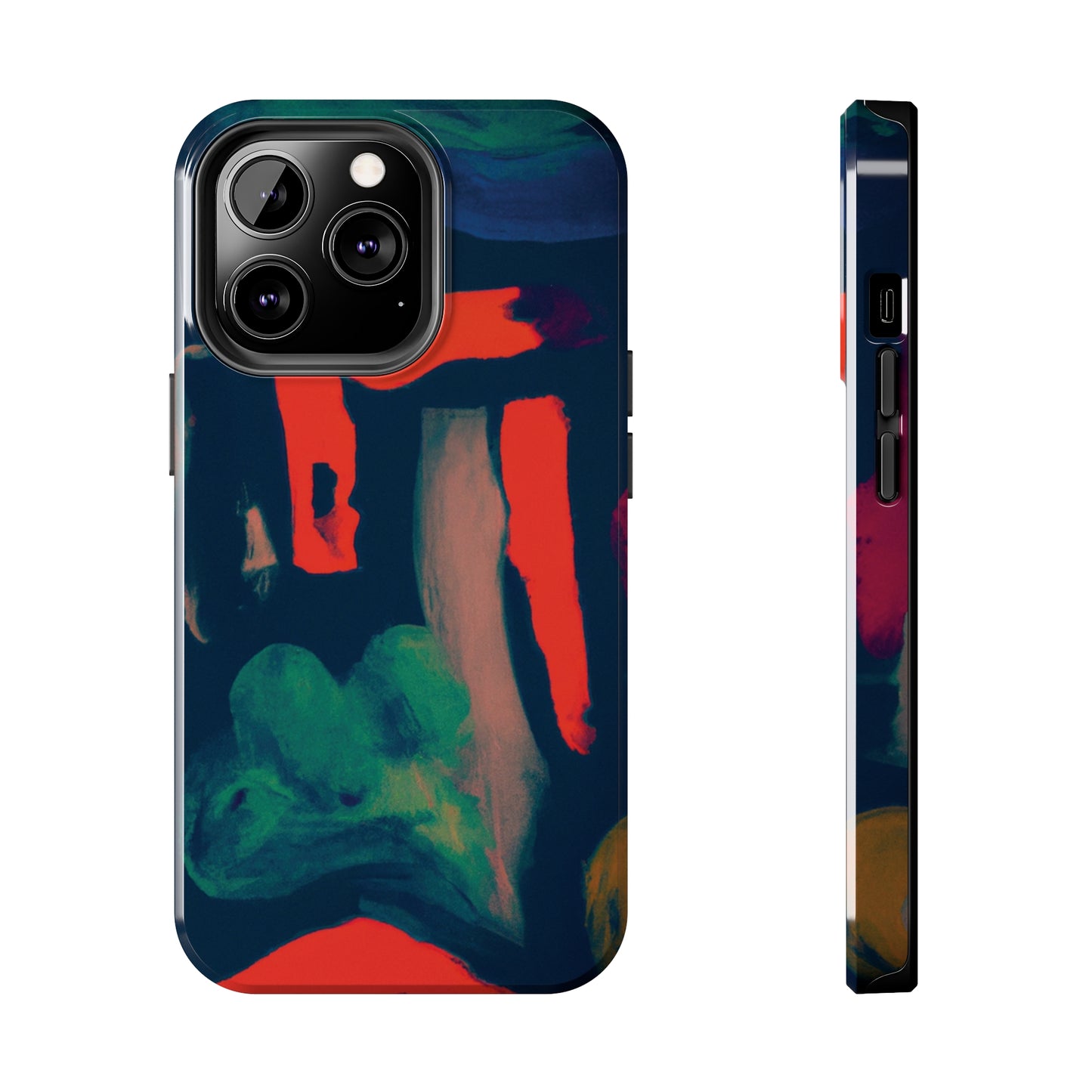 Strong Apple iPhone Case Ft. Abstract Clover