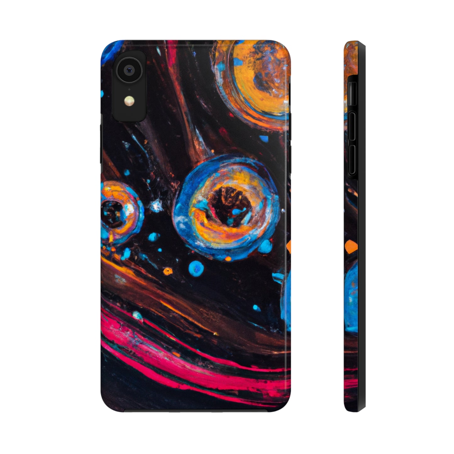 Tough Apple iPhone Cases Ft. Bubble Galaxy