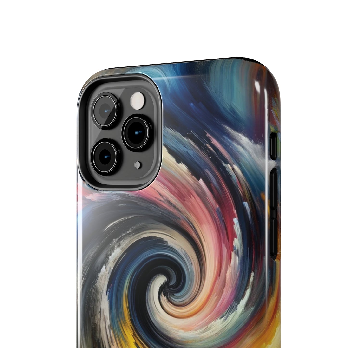 ToughDrop Apple iPhone Case Ft. Swirled Brush