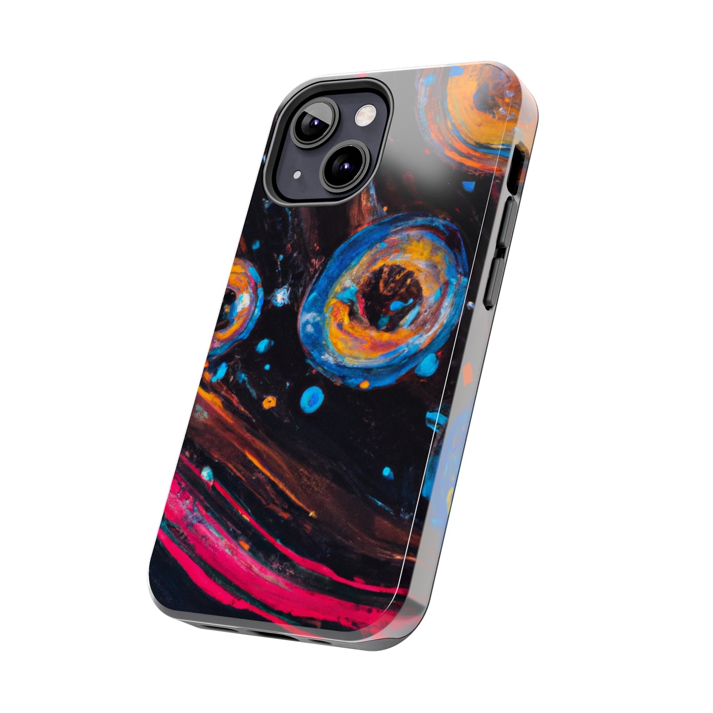 Tough Apple iPhone Cases Ft. Bubble Galaxy