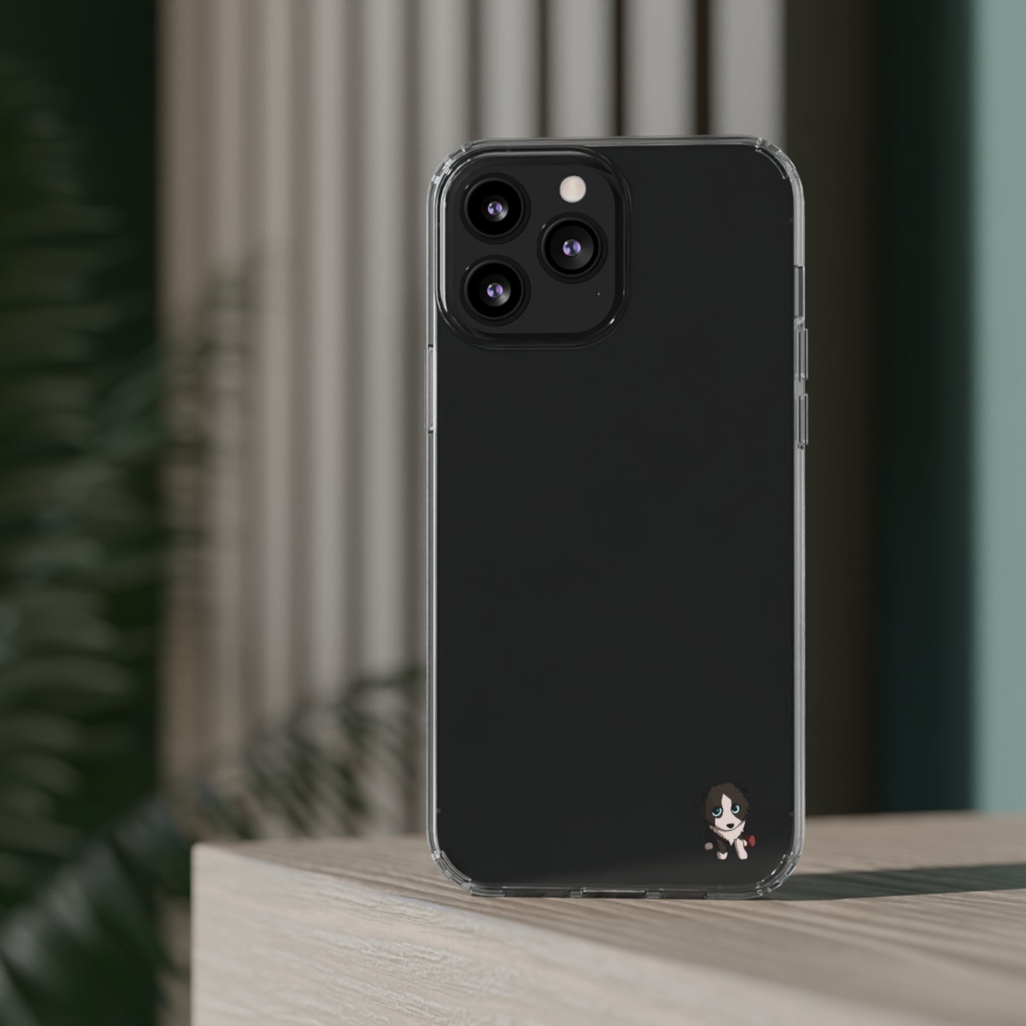 Clear iPhone and Android Cases Ft. Cute Puppy