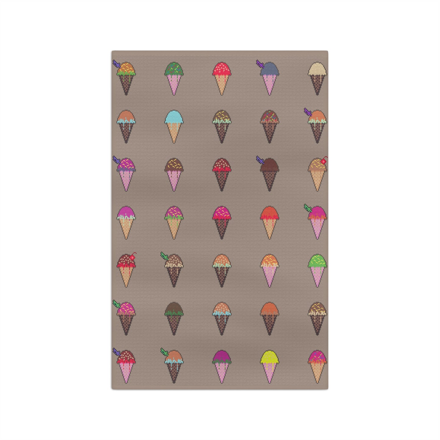 Soft Microfiber Tea Towel Ft. Pixel Cones