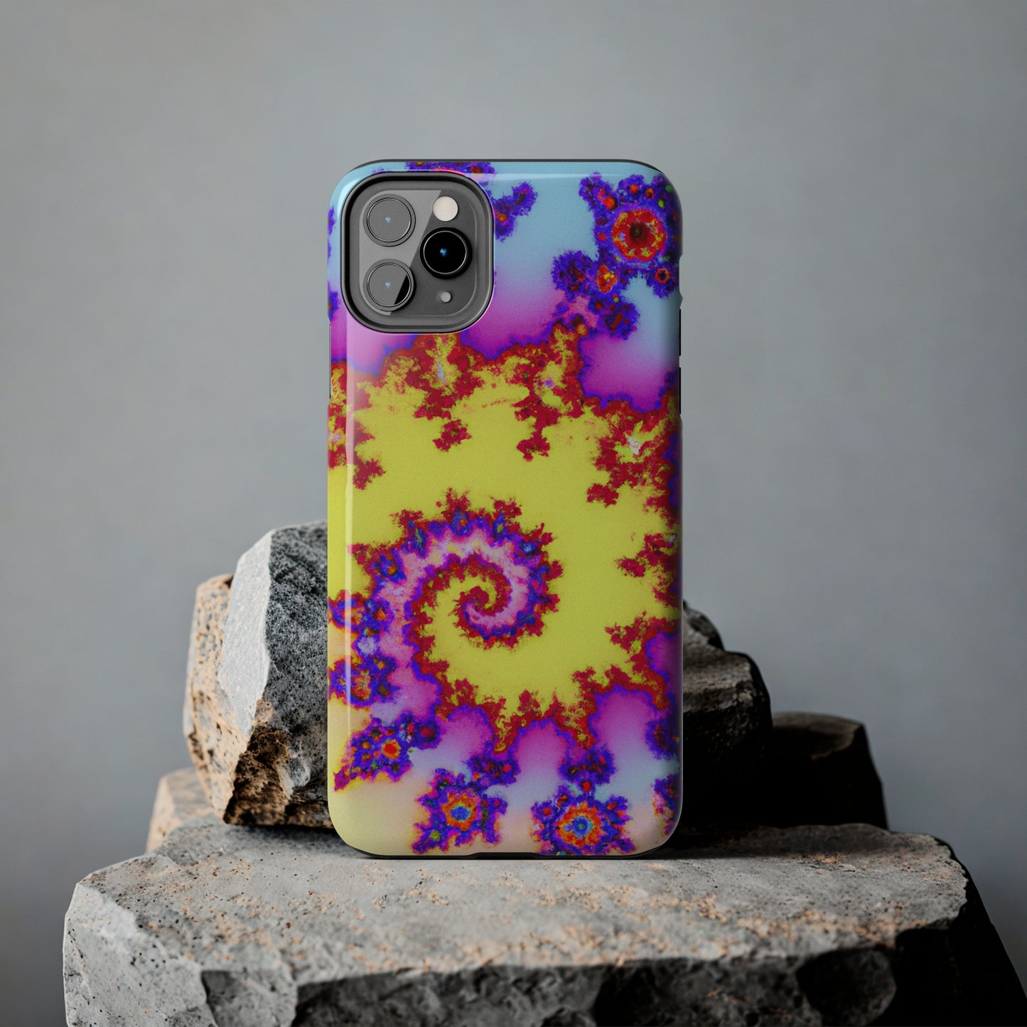 Tough Case-Mate iPhone Case Ft. Tie Dye Fractal